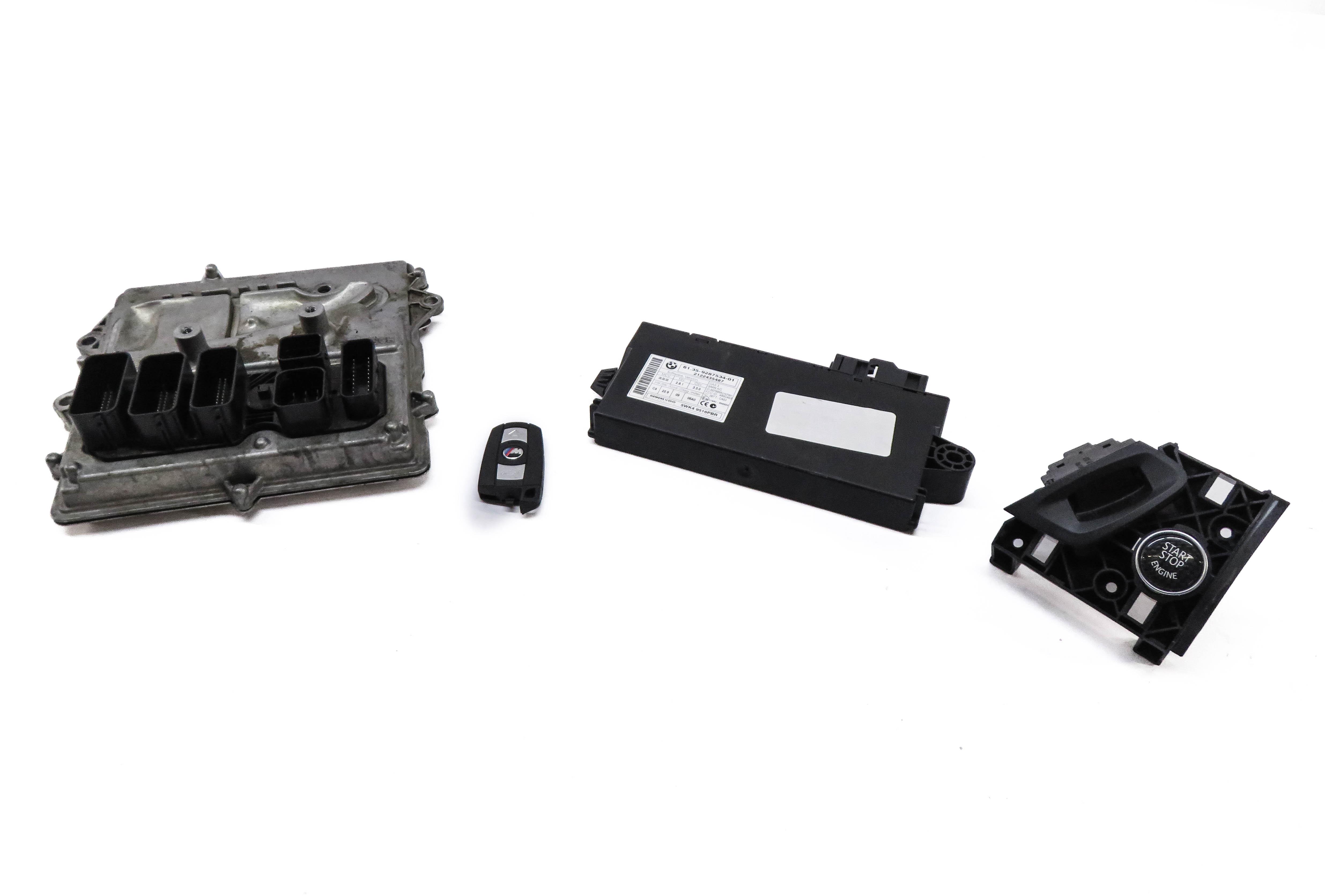 2013 BMW X6 SUV (E71) 3.0T (N55) ENGINE ECM DME CAS MODULE SET — exact item pictured
