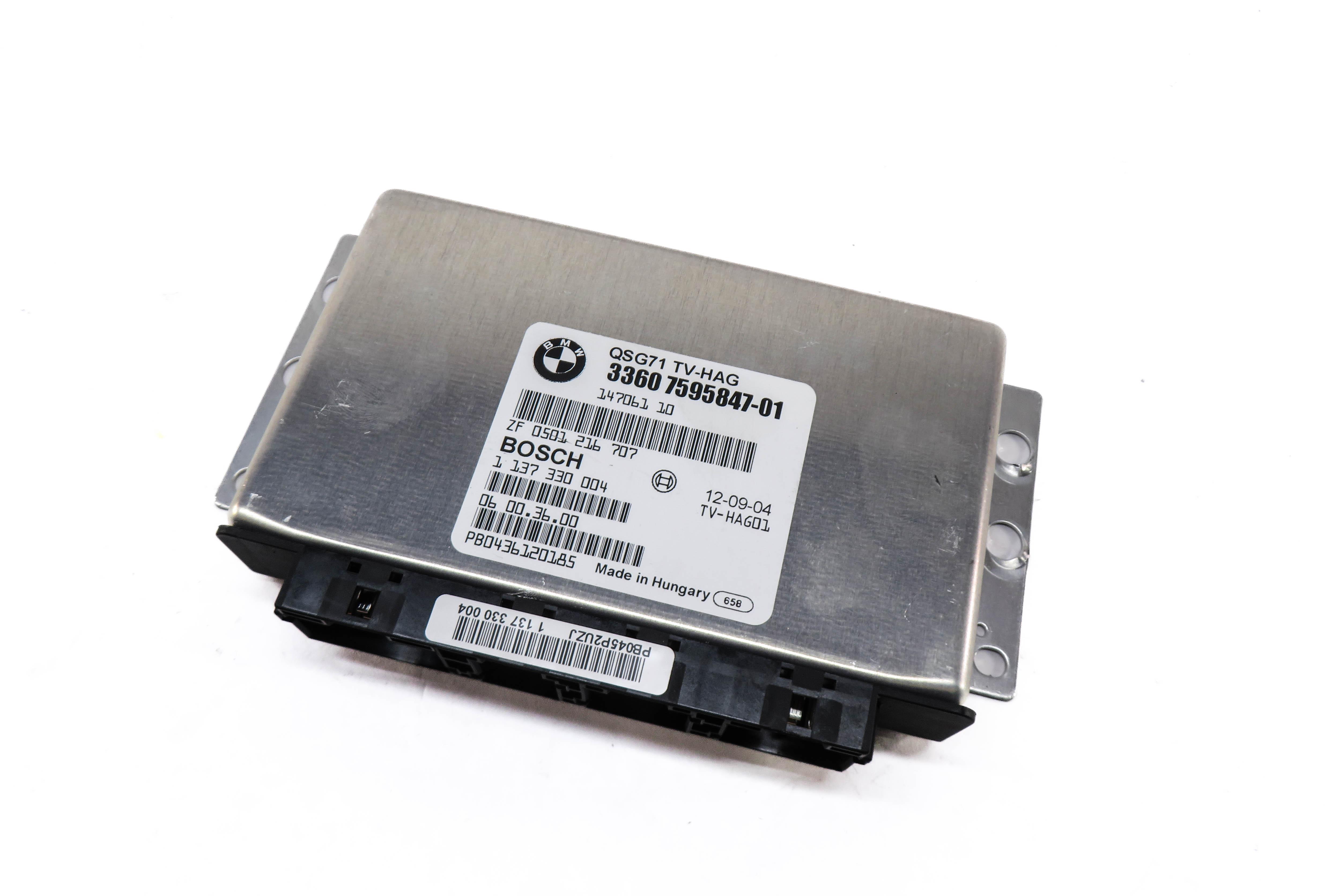 2010-2014 BMW X5M X6 X6M ///M (E70 E71) REAR LOCKING DIFFERENTIAL CONTROL MODULE — exact item pictured