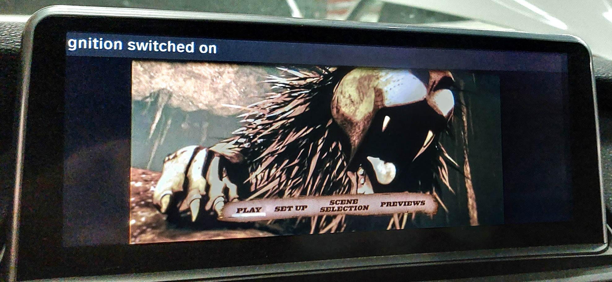 2013 BMW X6 (E71) ANDROID GPS NAVIGATION MEDIA DISPLAY SCREEN — exact item pictured