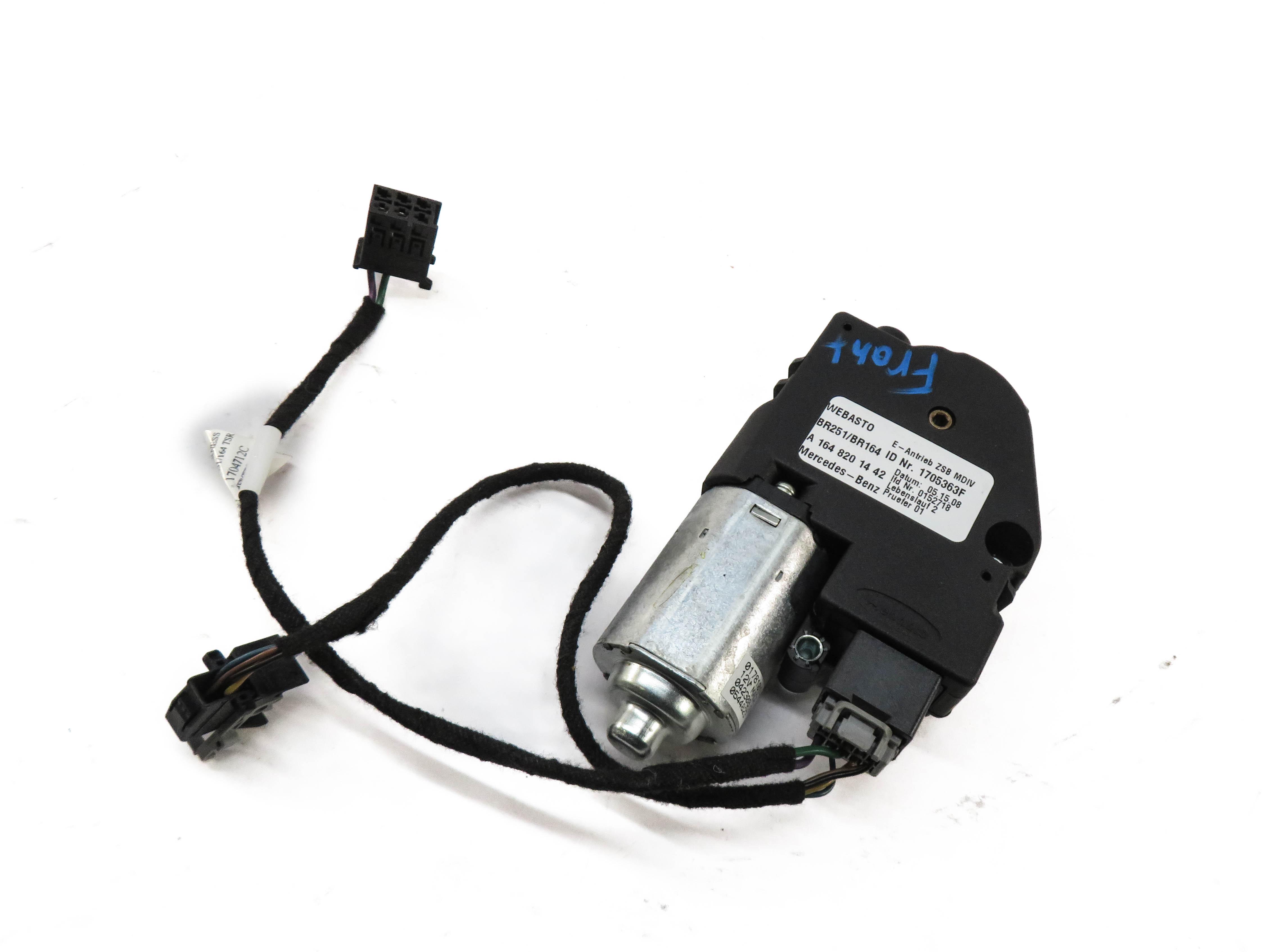 07-12 MERCEDES ML320 ML350 ML500 GL320 GL450 R350 (X164 W164 W251) SUNROOF MOTOR — exact item pictured