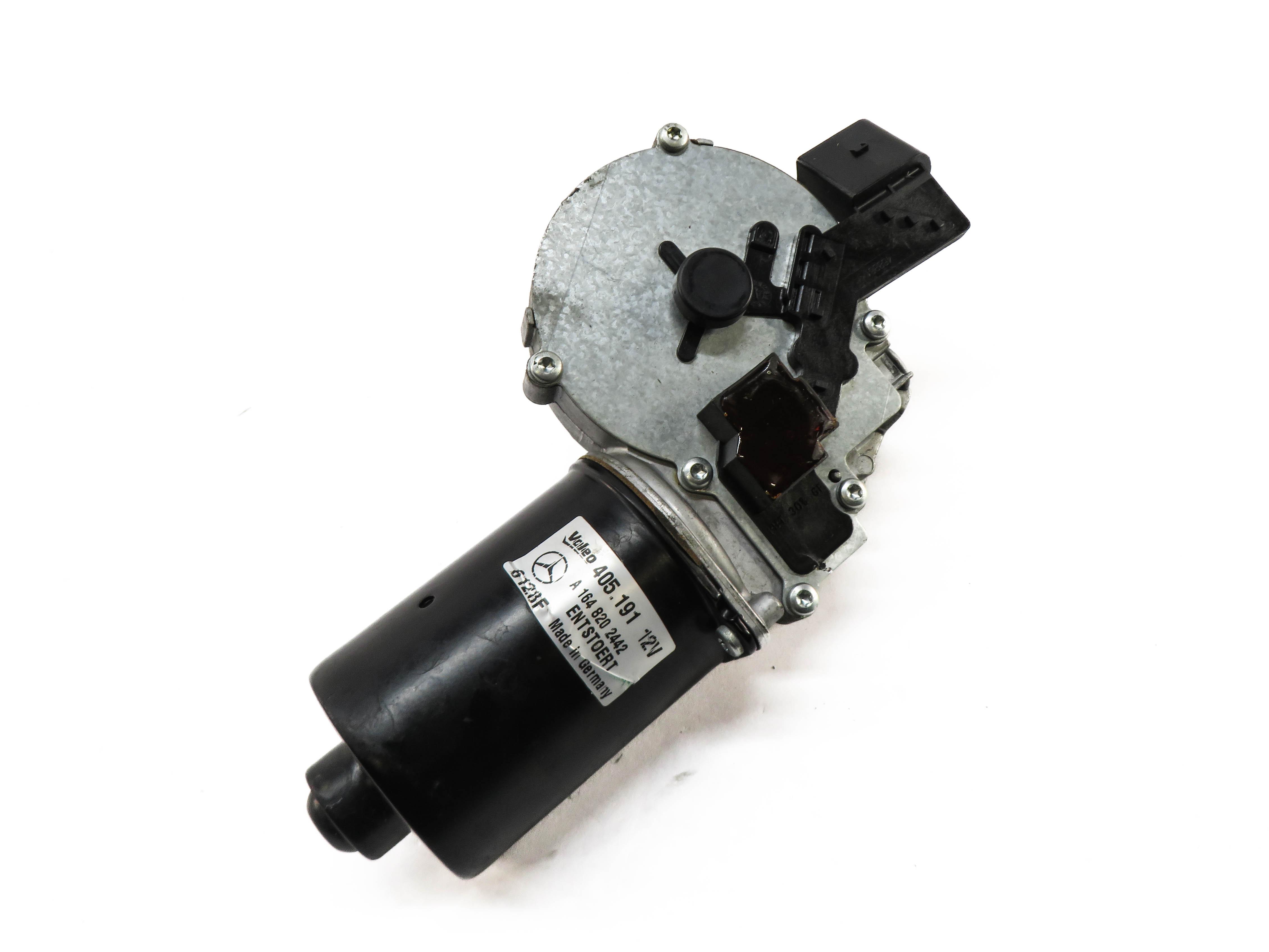 06-12 MERCEDES GL320 GL450 GL550 ML500 ML320 ML350 (X164 W164) FRONT WIPER MOTOR — exact item pictured