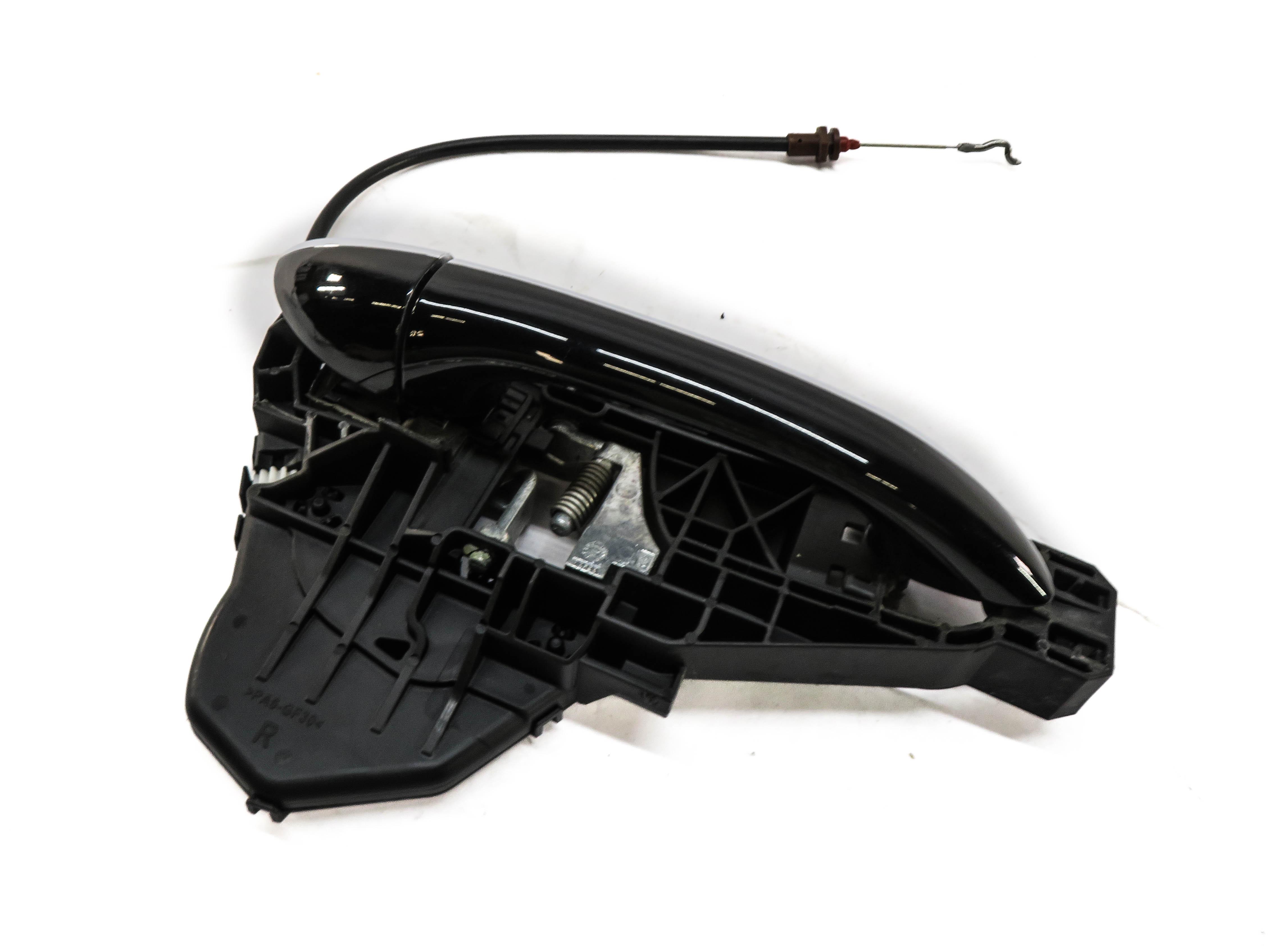 2008 MERCEDES GL450 (X164) RIGHT FRONT PASSENGER DOOR HANDLE (BLACK 040U) — exact item pictured