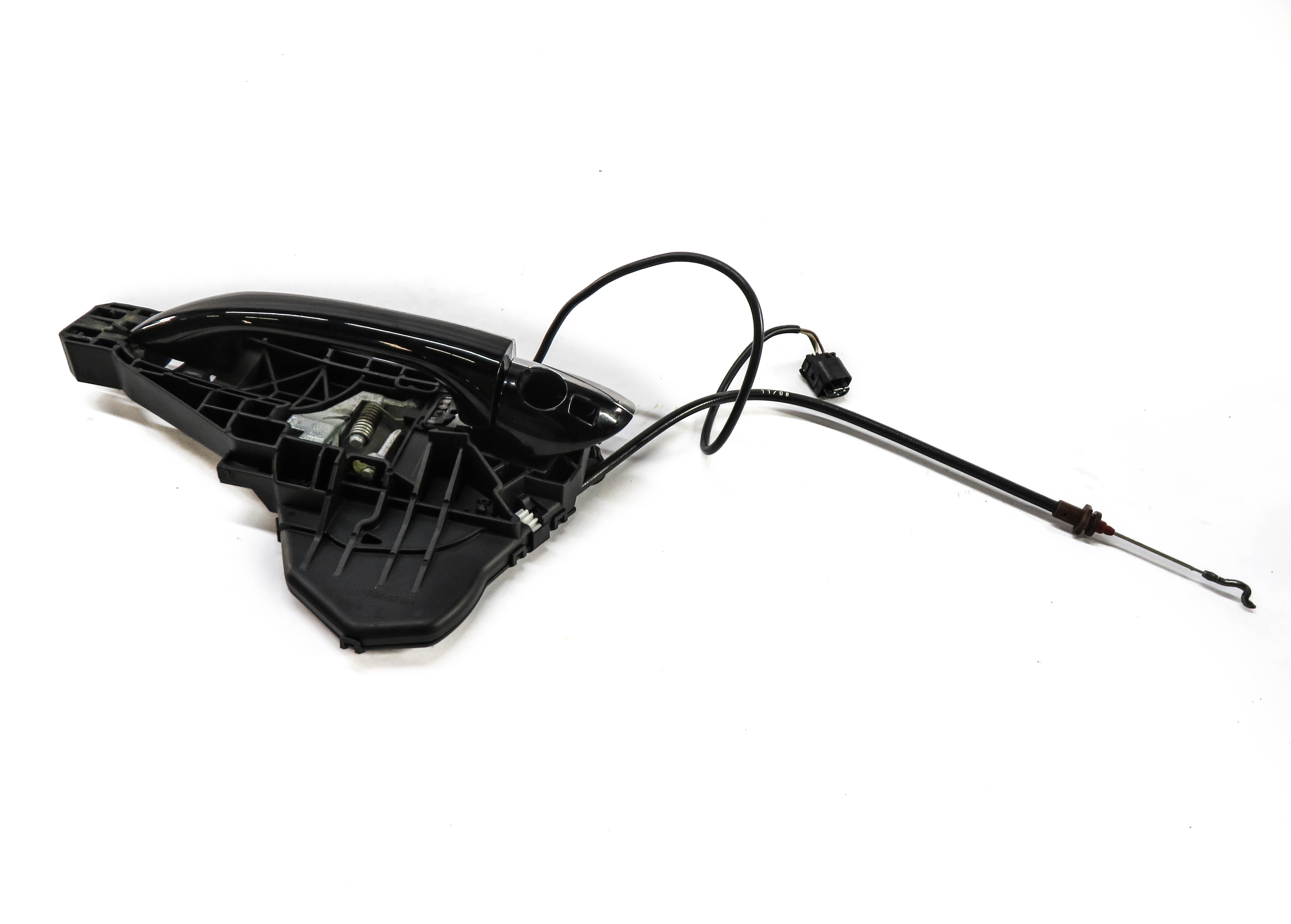 2008 MERCEDES GL450 (X164) LEFT FRONT DRIVER DOOR HANDLE (BLACK 040U) — exact item pictured