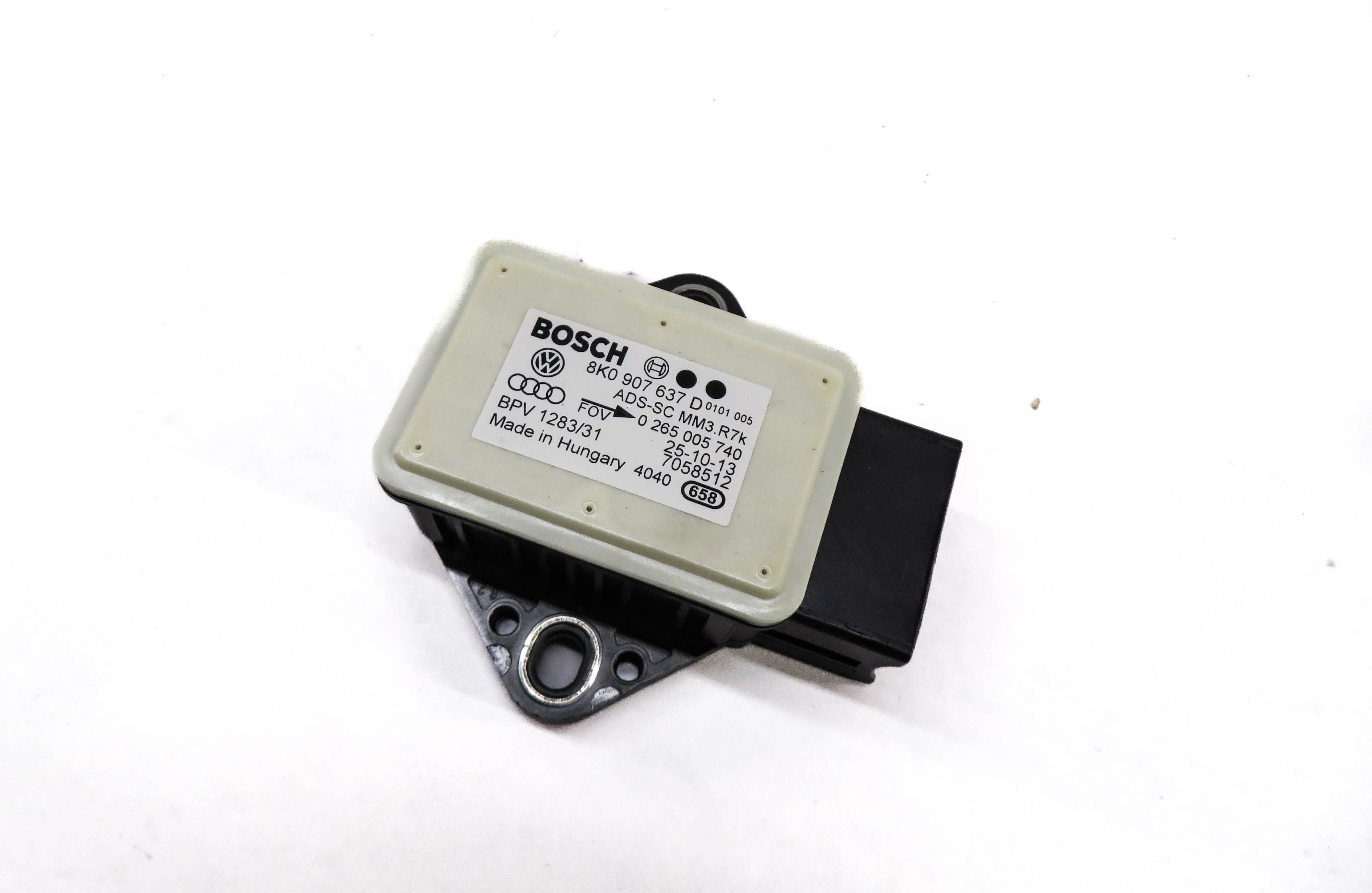 2014 AUDI S4 (B8 8K) YAW SPEED TURN RATE ROTATION STABILITY SENSOR — exact item pictured