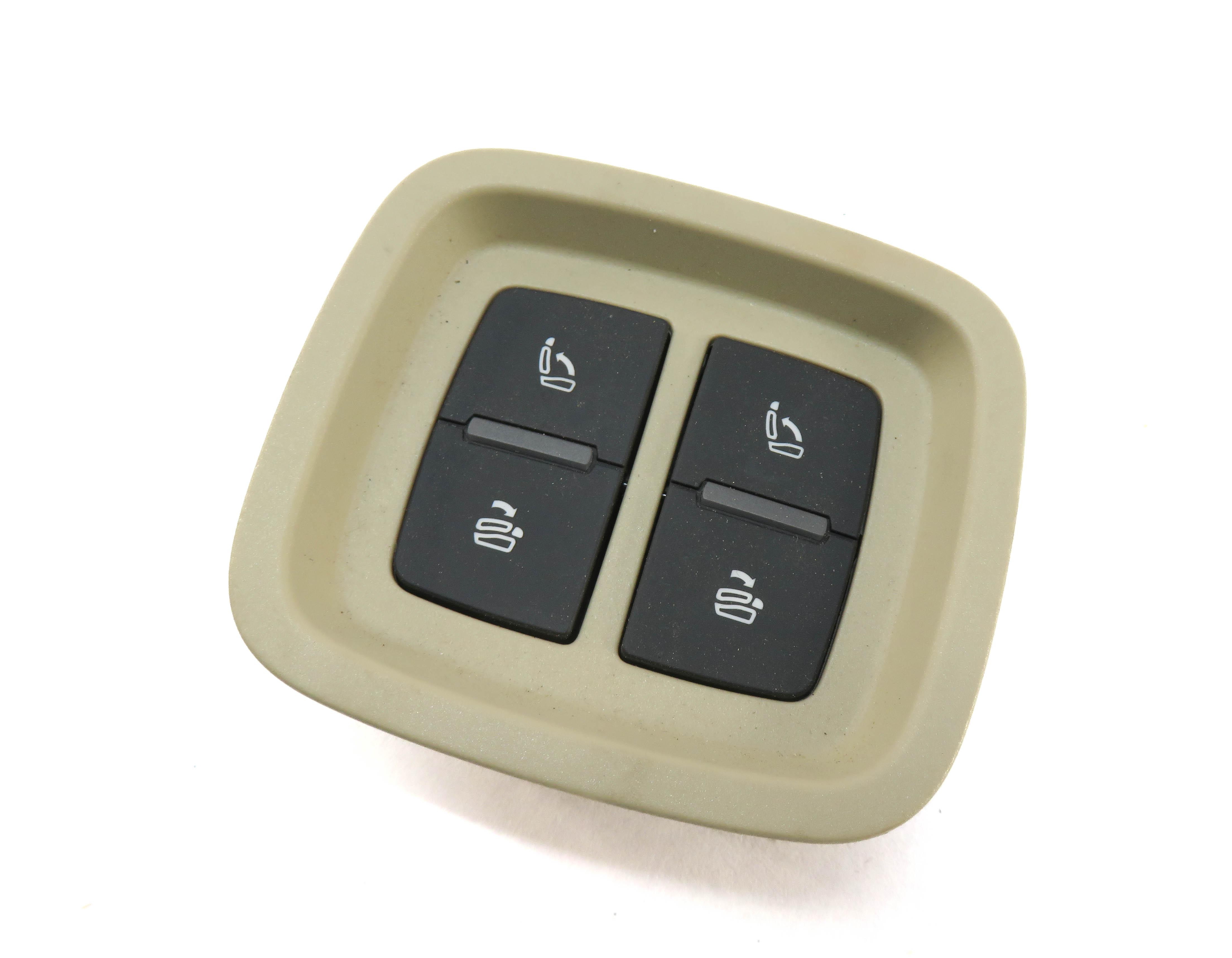2017 AUDI Q7 (4M) REAR 3rd THIRD ROW SEAT ADJUSTMENT SWITCH (BEIGE) — exact item pictured