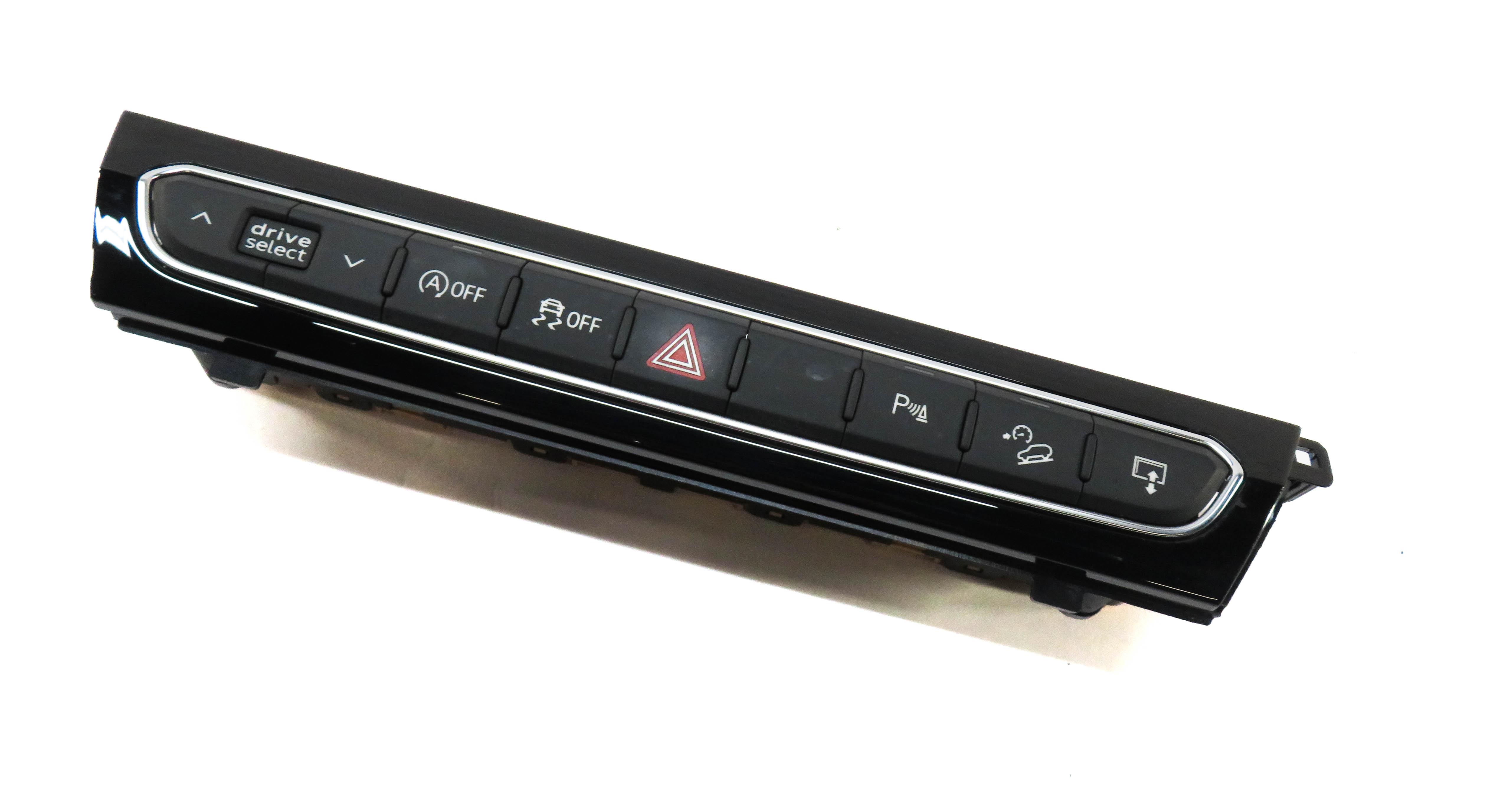 2017 AUDI Q7 (4M) DRIVE SELECT TRACTION HAZARD PDC HILL DESCENT SWITCH BUTTON — exact item pictured