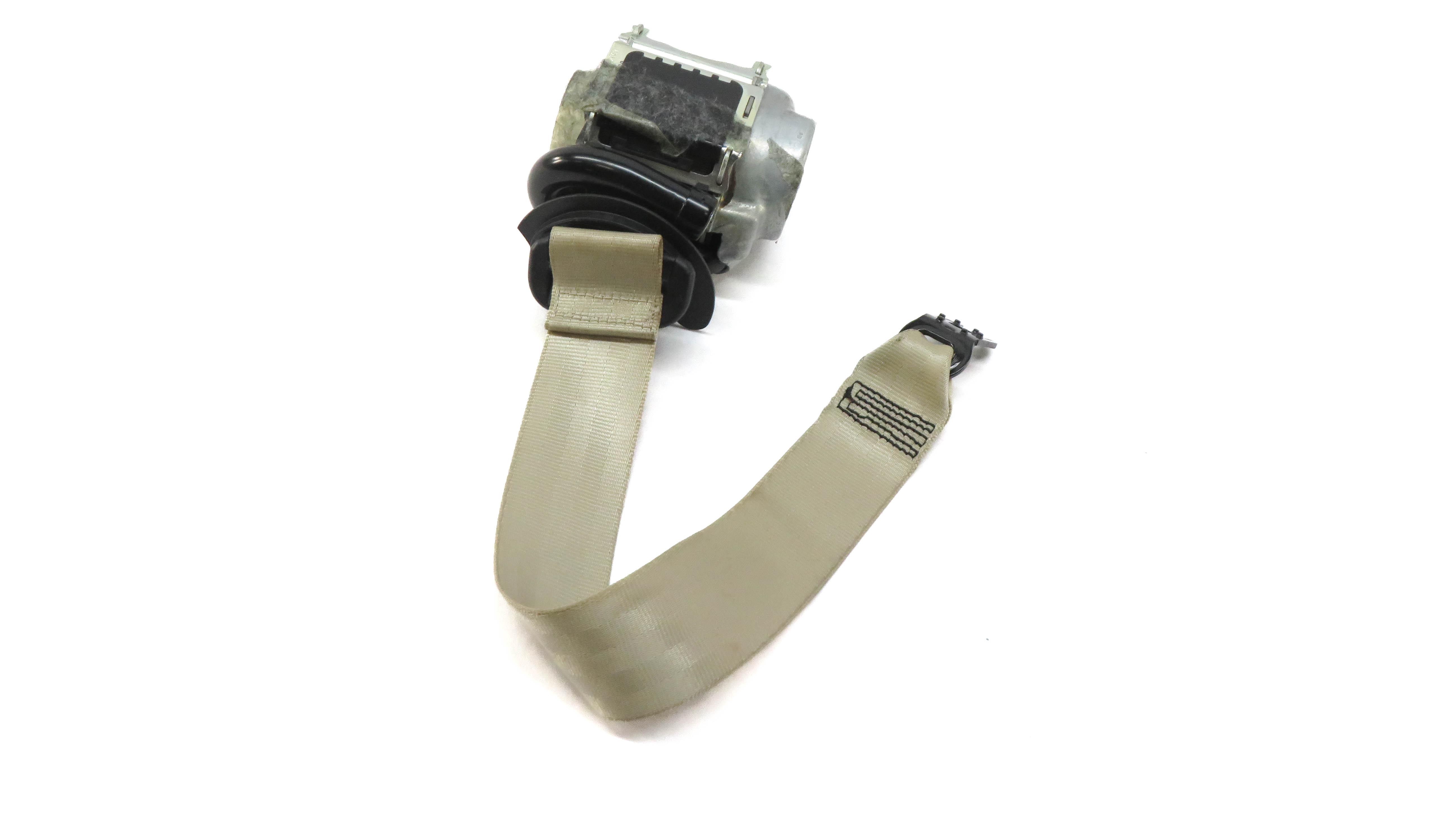 2017 AUDI Q7 (4M) REAR 2nd SECOND ROW SEAT RIGHT SEATBELT RETRACTOR (BEIGE) — exact item pictured