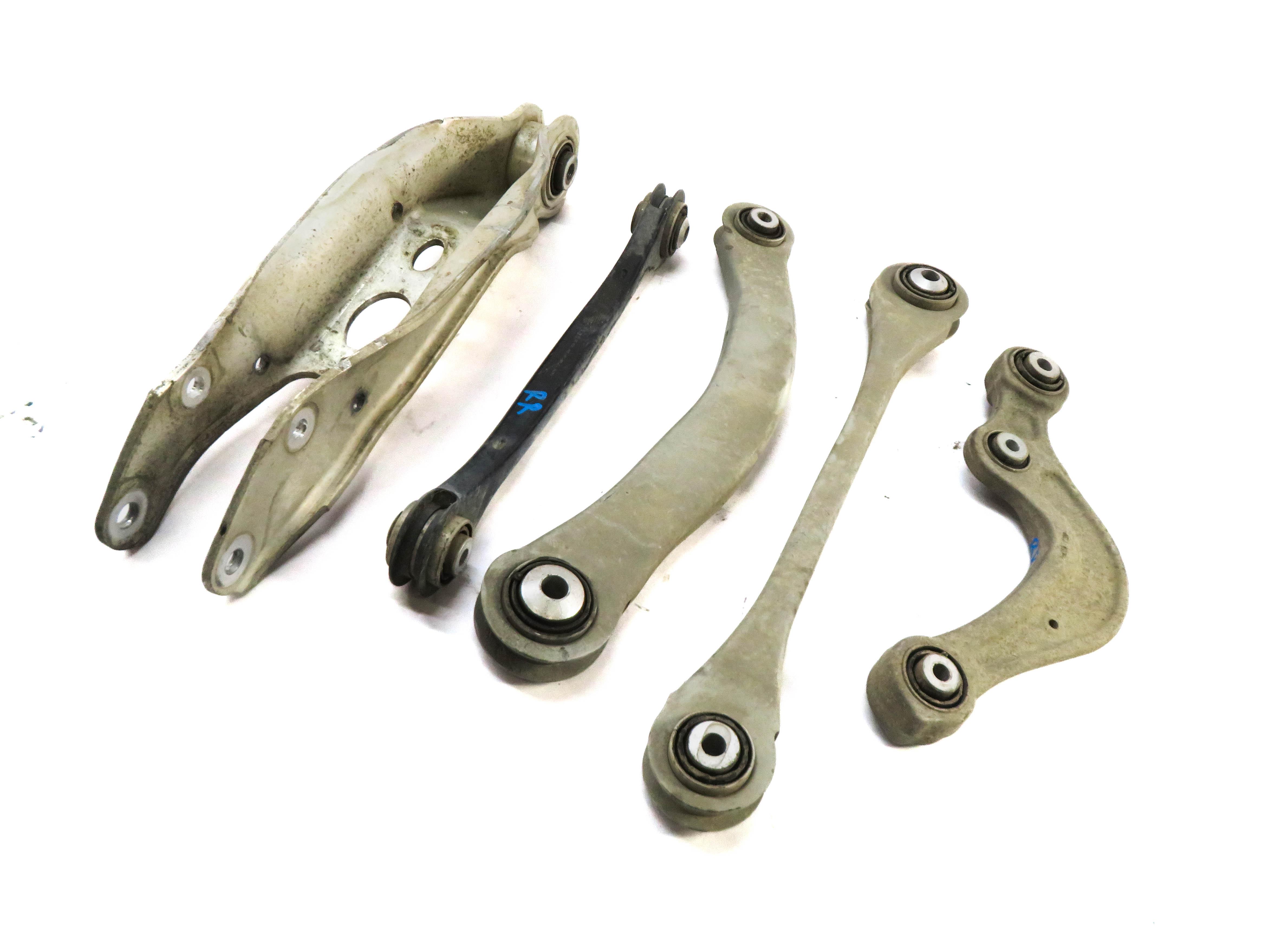 2017-2019 AUDI Q7 (4M) RIGHT PASSENGER REAR LOWER UPPER CONTROL ARM SET — exact item pictured