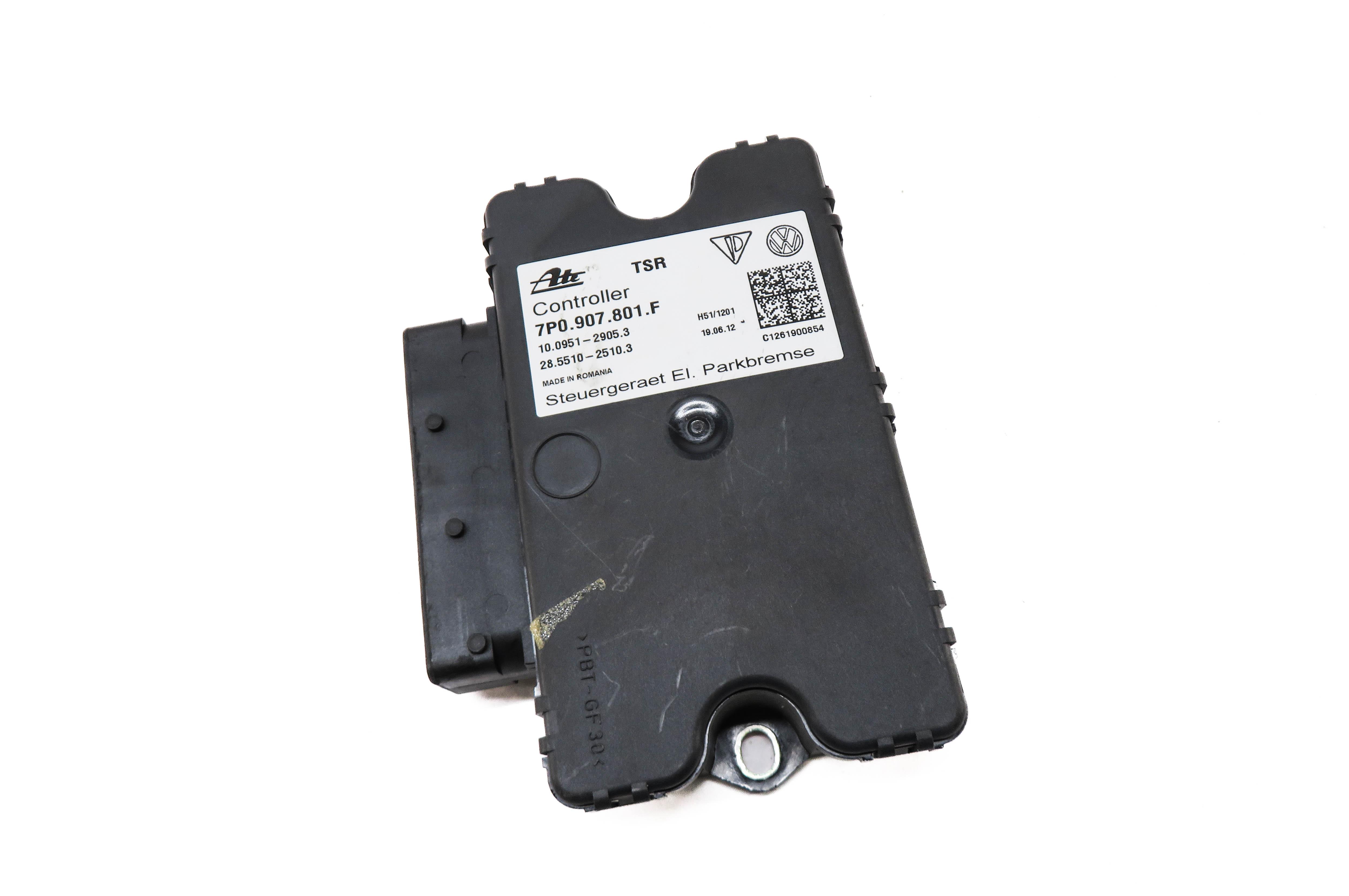 2013 PORSCHE CAYENNE (958) PARKING BRAKE CONTROL MODULE — exact item pictured