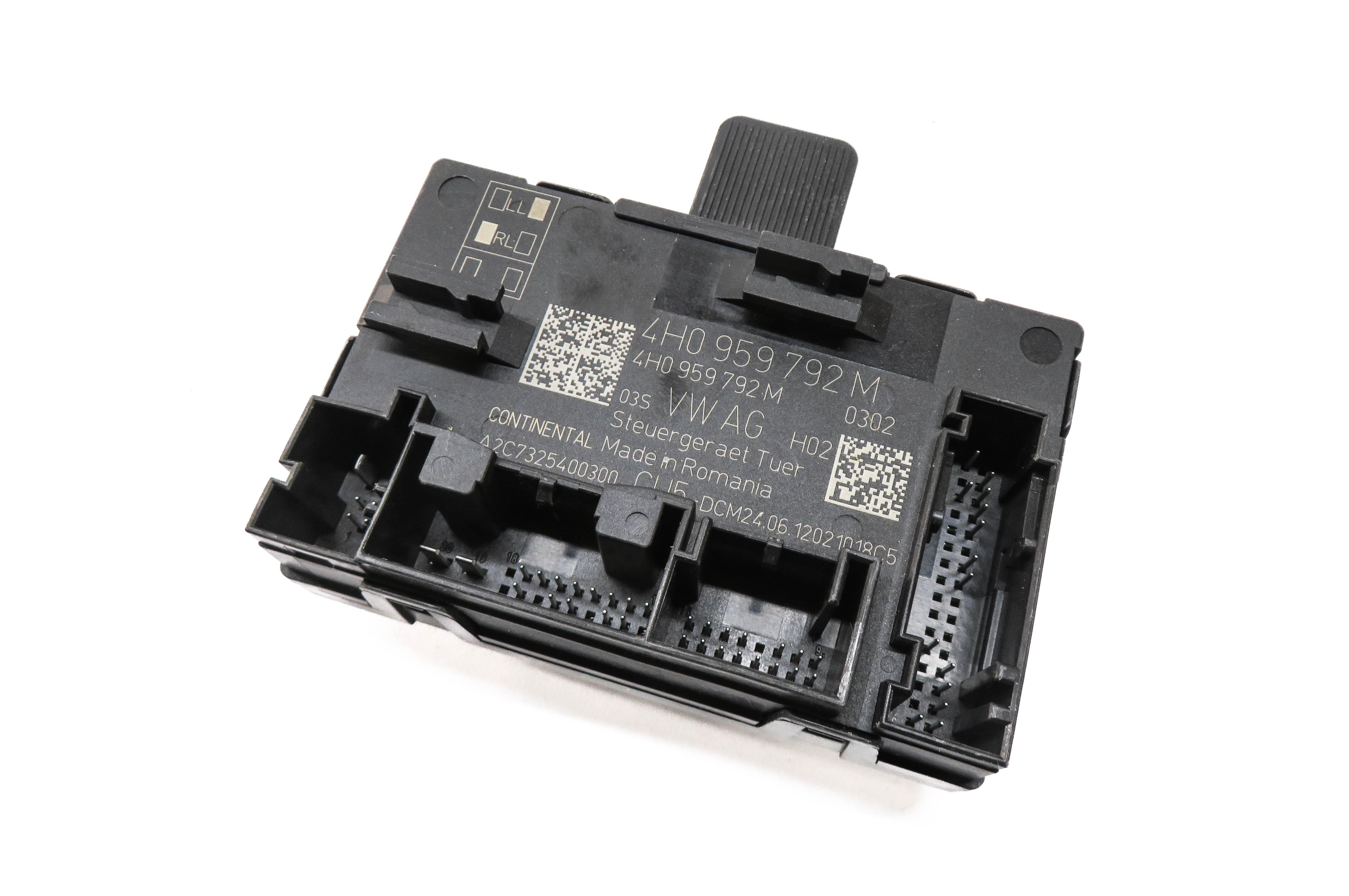 2013 PORSCHE CAYENNE (958) RIGHT FRONT PASSENGER DOOR CONTROL MODULE — exact item pictured