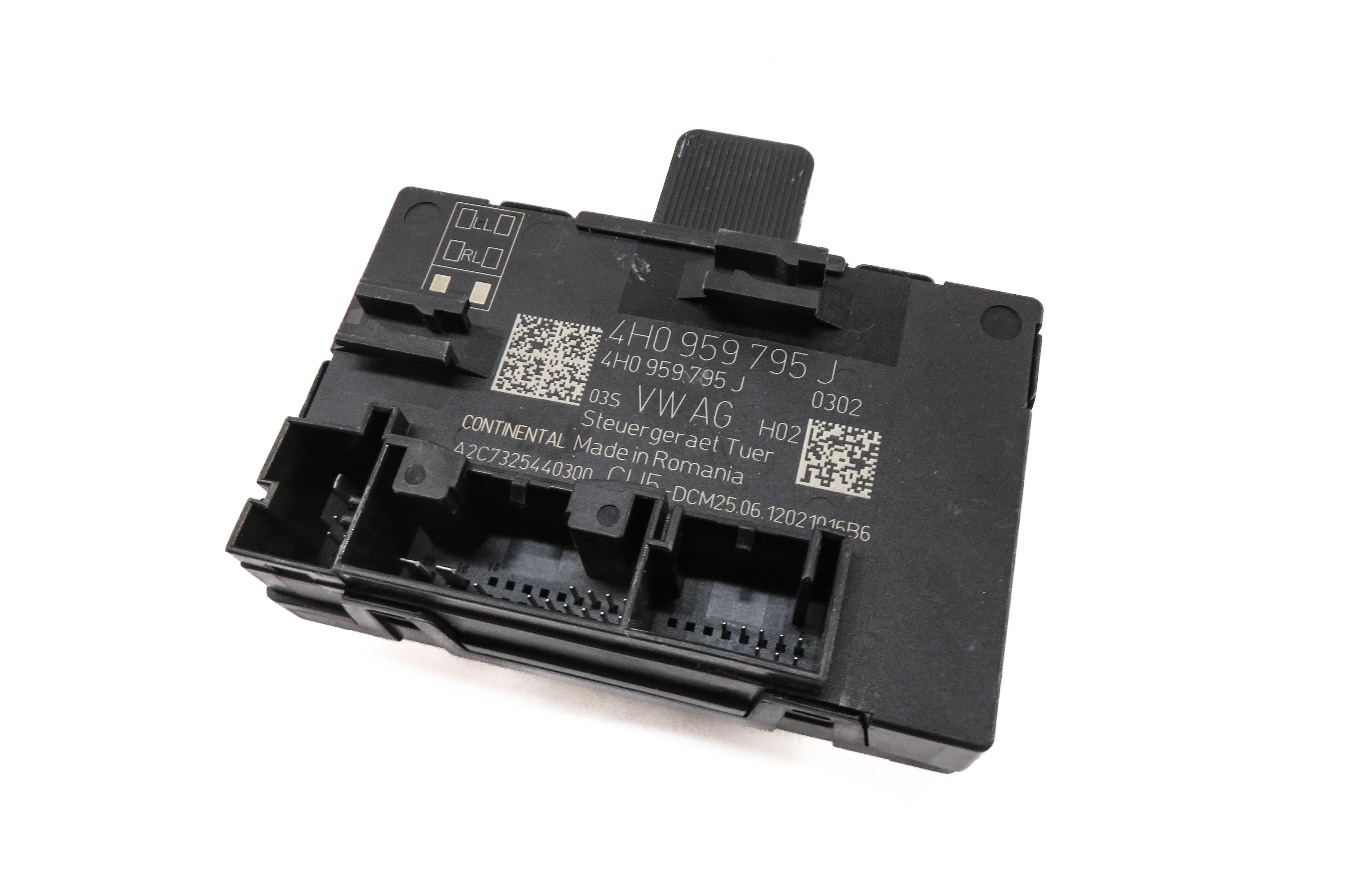 2013 PORSCHE CAYENNE (958) RIGHT REAR DOOR CONTROL MODULE — exact item pictured