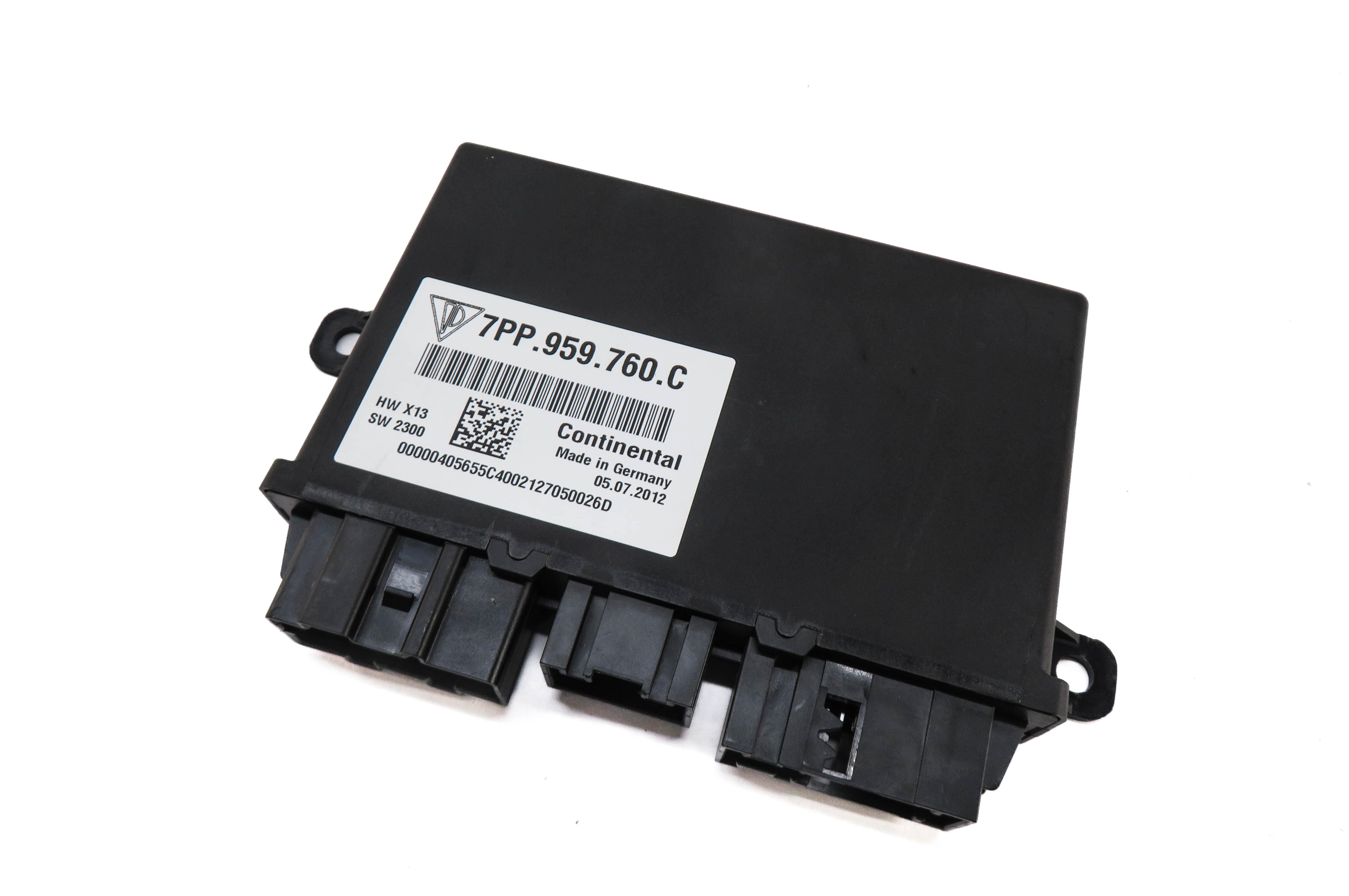 2013 PORSCHE CAYENNE (958) LEFT FRONT DRIVER SEAT CONTROL MODULE — exact item pictured