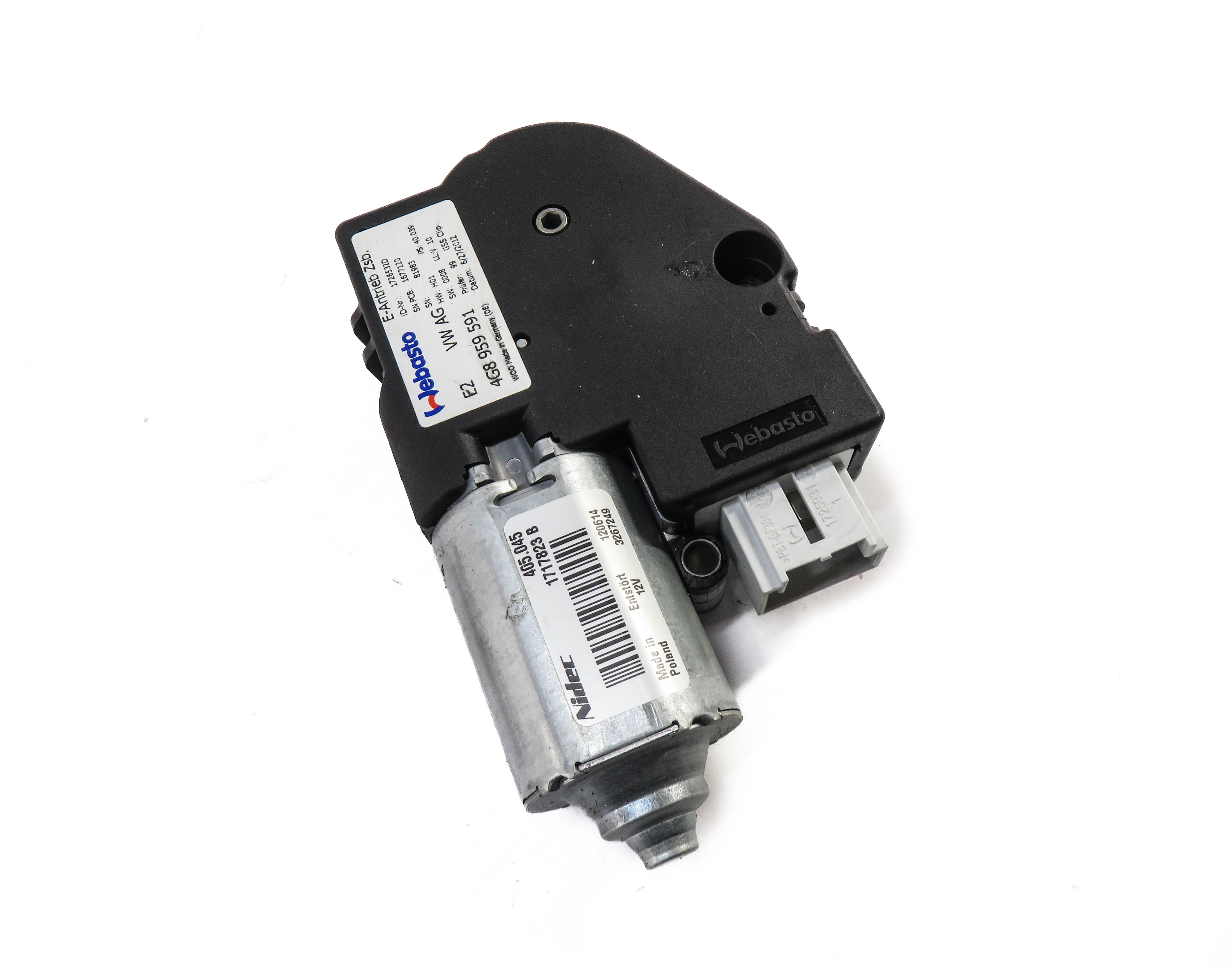 2011-2018 PORSCHE CAYENNE (958) SUNROOF MOTOR SUN ROOF WINDOW MOTOR — exact item pictured