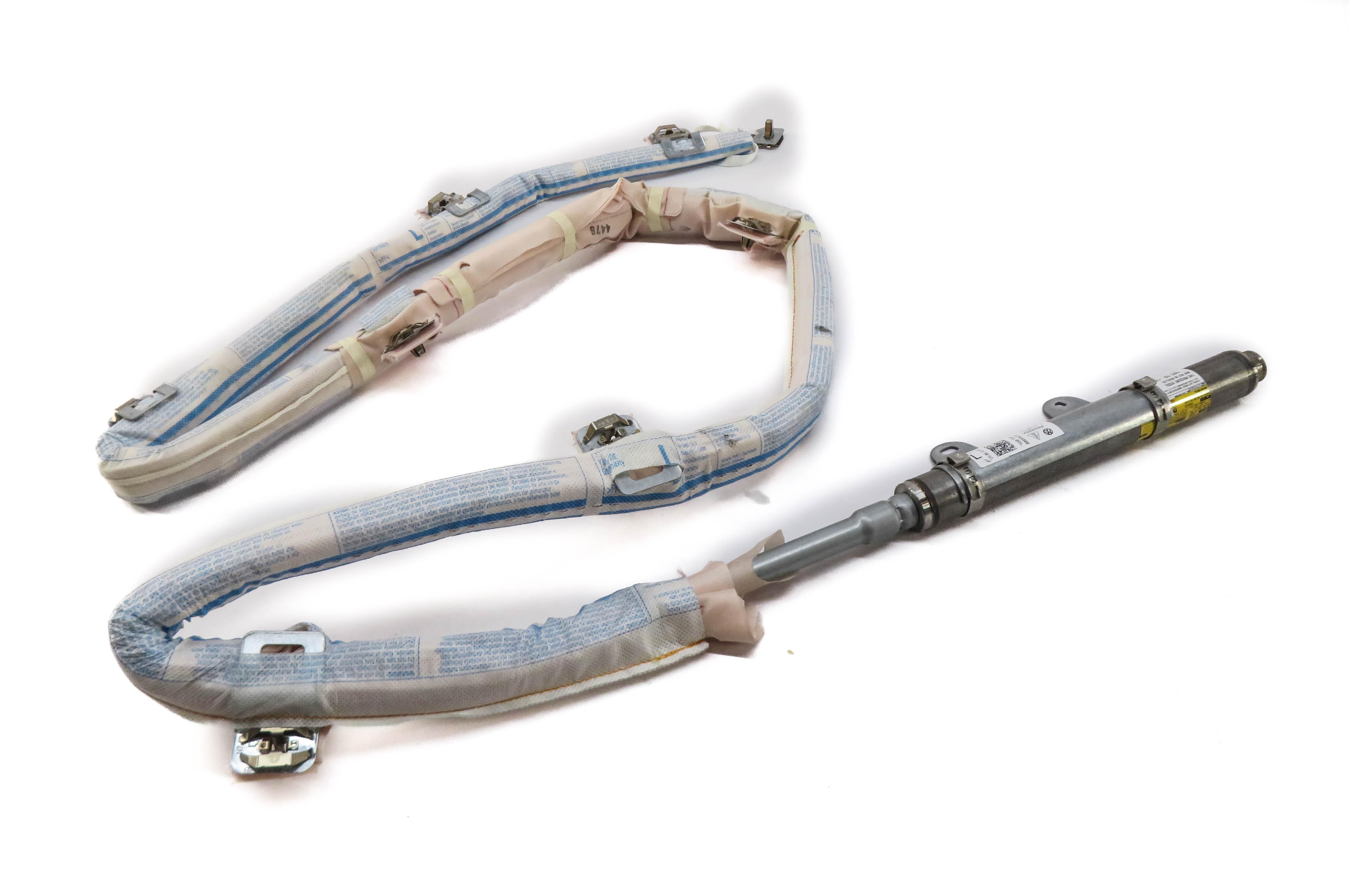 2011-2018 PORSCHE CAYENNE (958) LEFT DRIVER ROOF SIDE CURTAIN SRS AIRBAG AIR BAG — exact item pictured