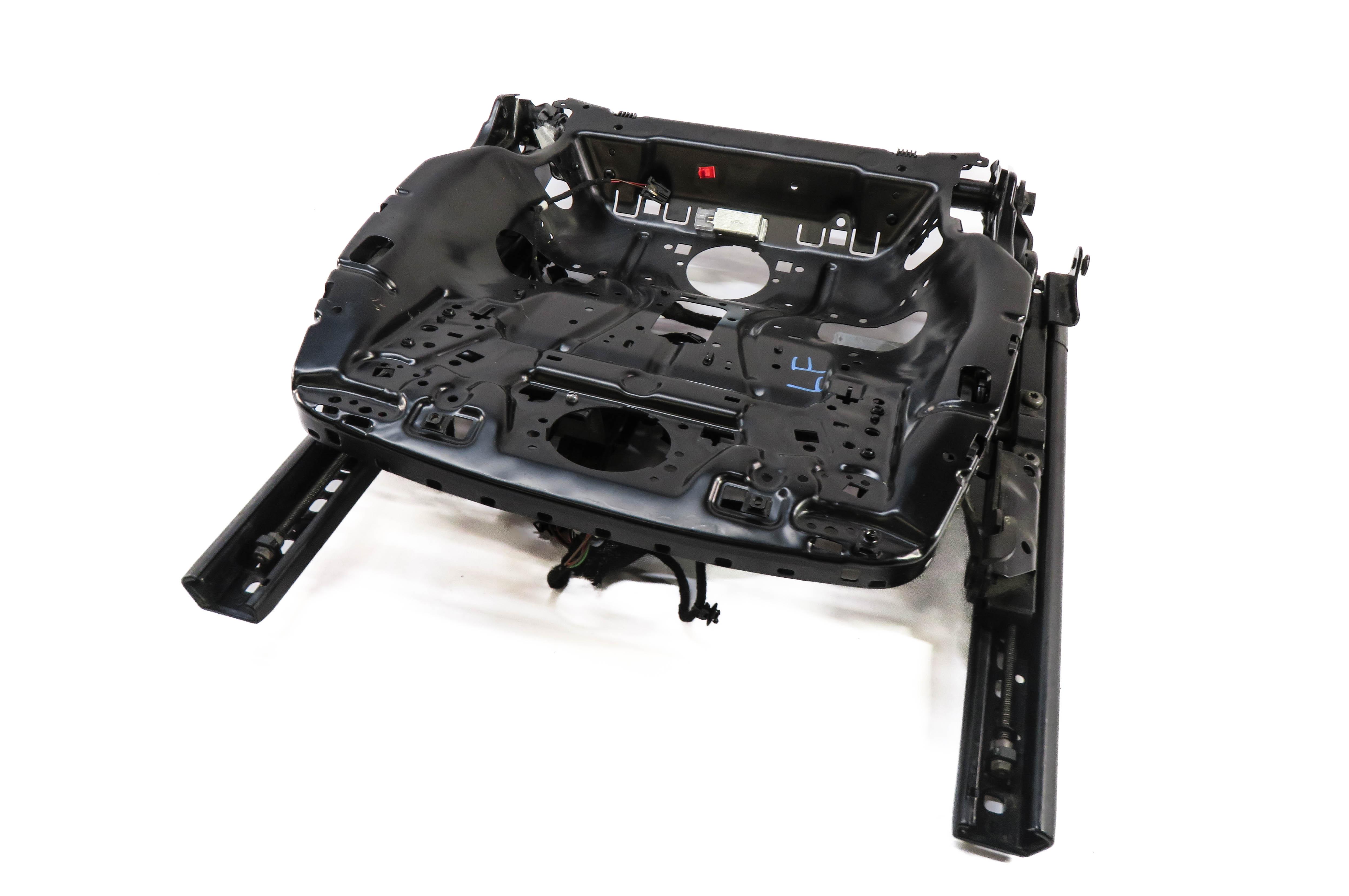 2011 PORSCHE CAYENNE (958) LEFT FRONT DRIVER SEAT TRACK w/ MOTORS — exact item pictured