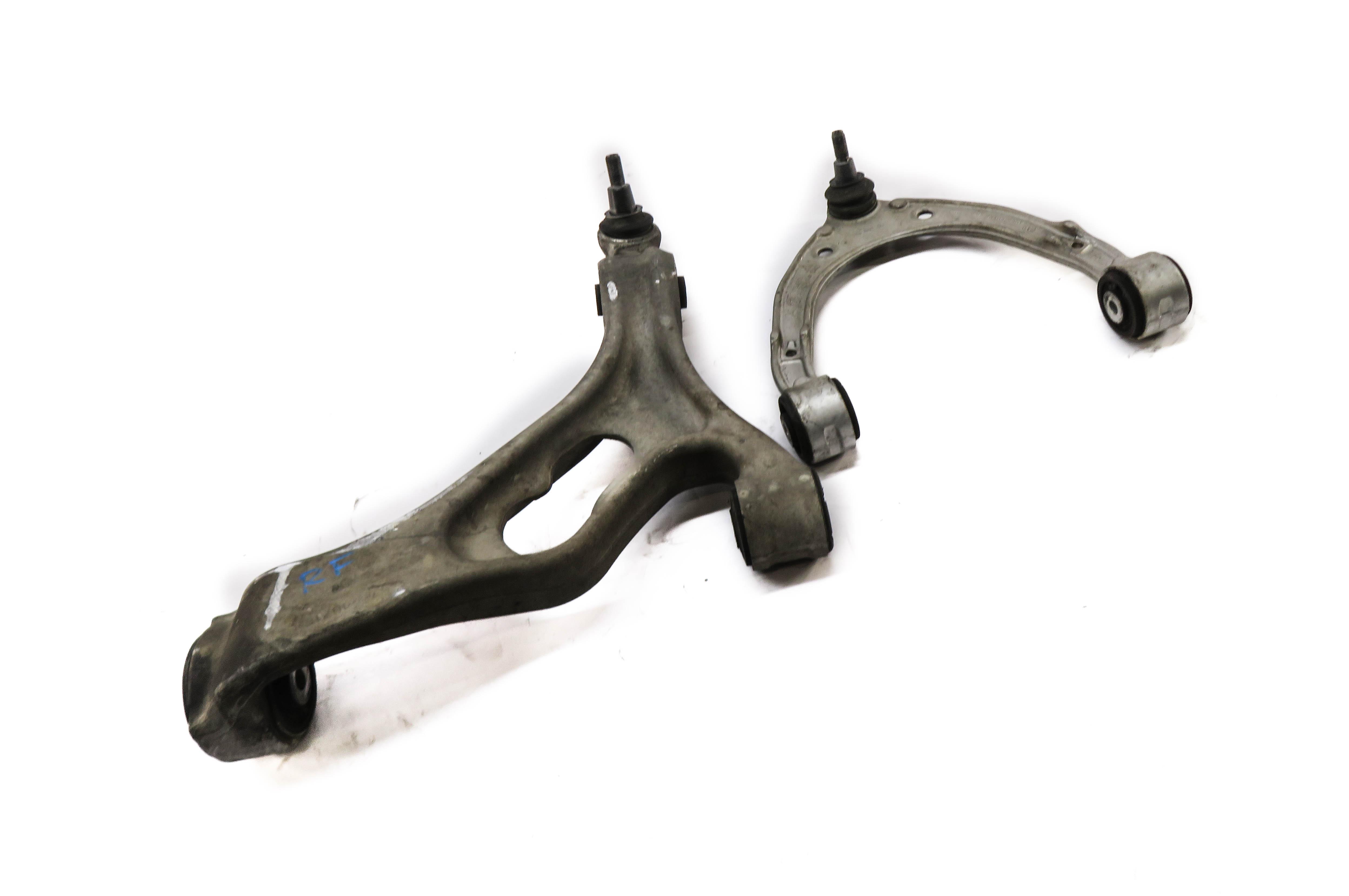 2011-2014 PORSCHE CAYENNE (958) RIGHT FRONT PASSENGER CONTROL ARM SET — exact item pictured