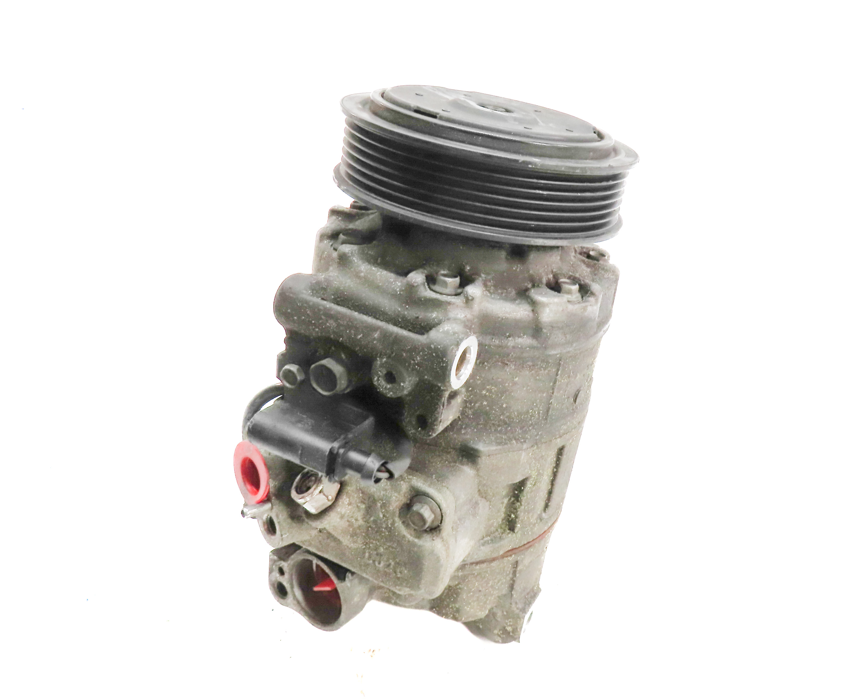 2013-2016 PORSCHE CAYENNE (958) 3.0L DIESEL ENGINE A/C COMPRESSOR PUMP — exact item pictured