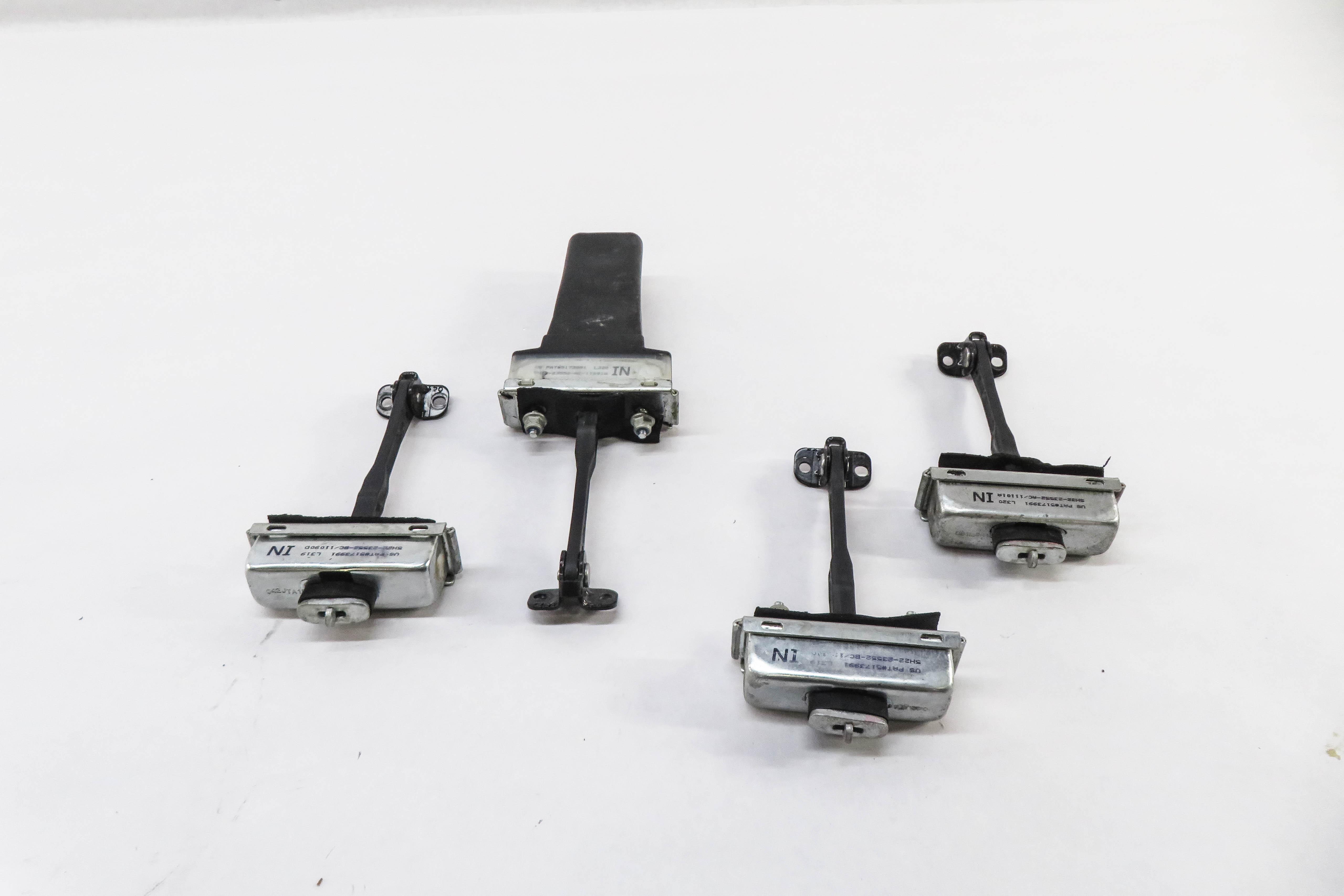2011 RANGE ROVER SPORT (L320) FRONT & REAR DOOR CHECK STOP DETENT HINGE SET — exact item pictured