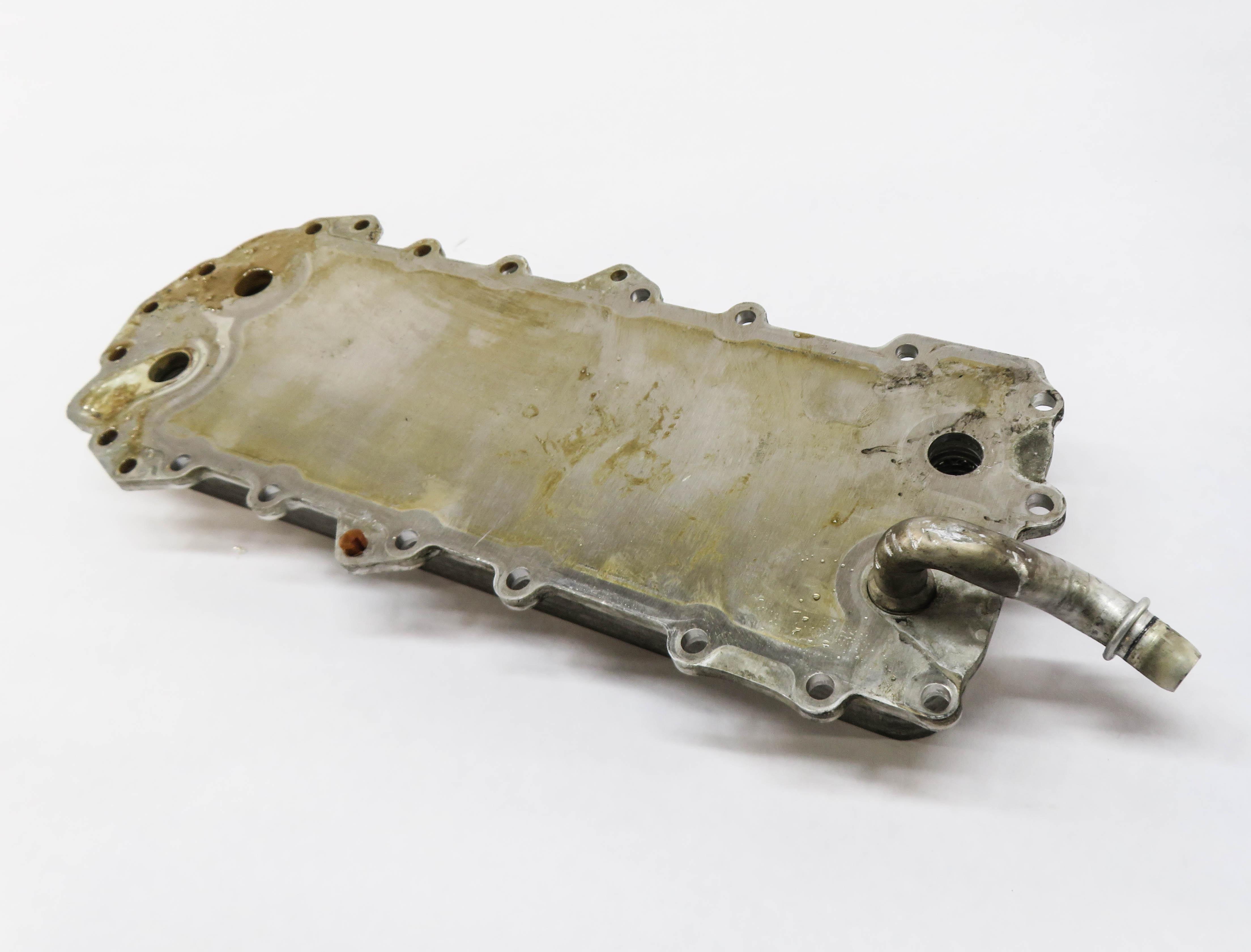 10-18 DISCOVERY LR4 / RANGE ROVER SPORT (L320 L322 L405 L494) ENGINE OIL COOLER — exact item pictured