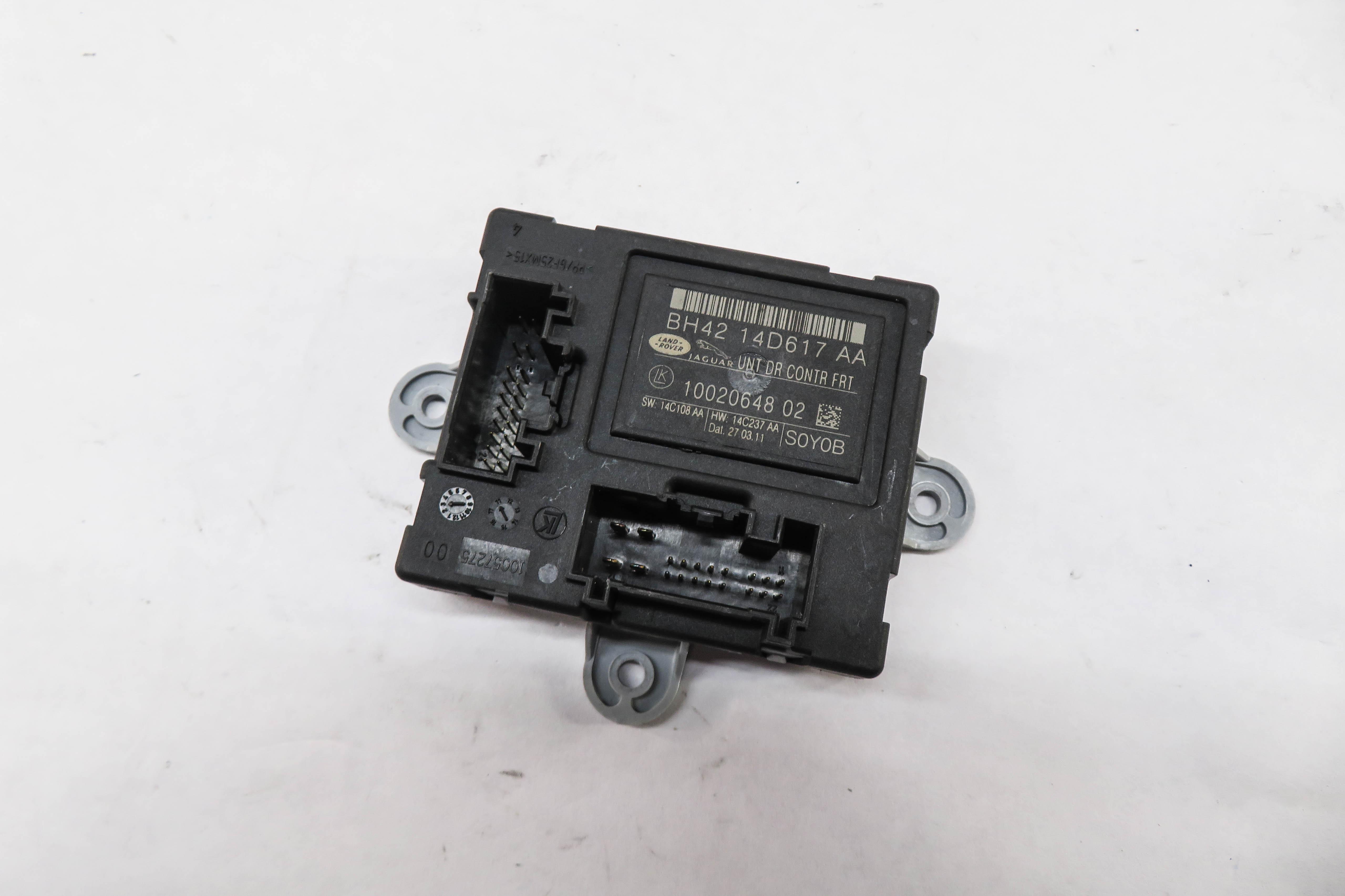 2010-2013 RANGE ROVER SPORT (L320) RIGHT FRONT PASSENGER DOOR CONTROL MODULE — exact item pictured