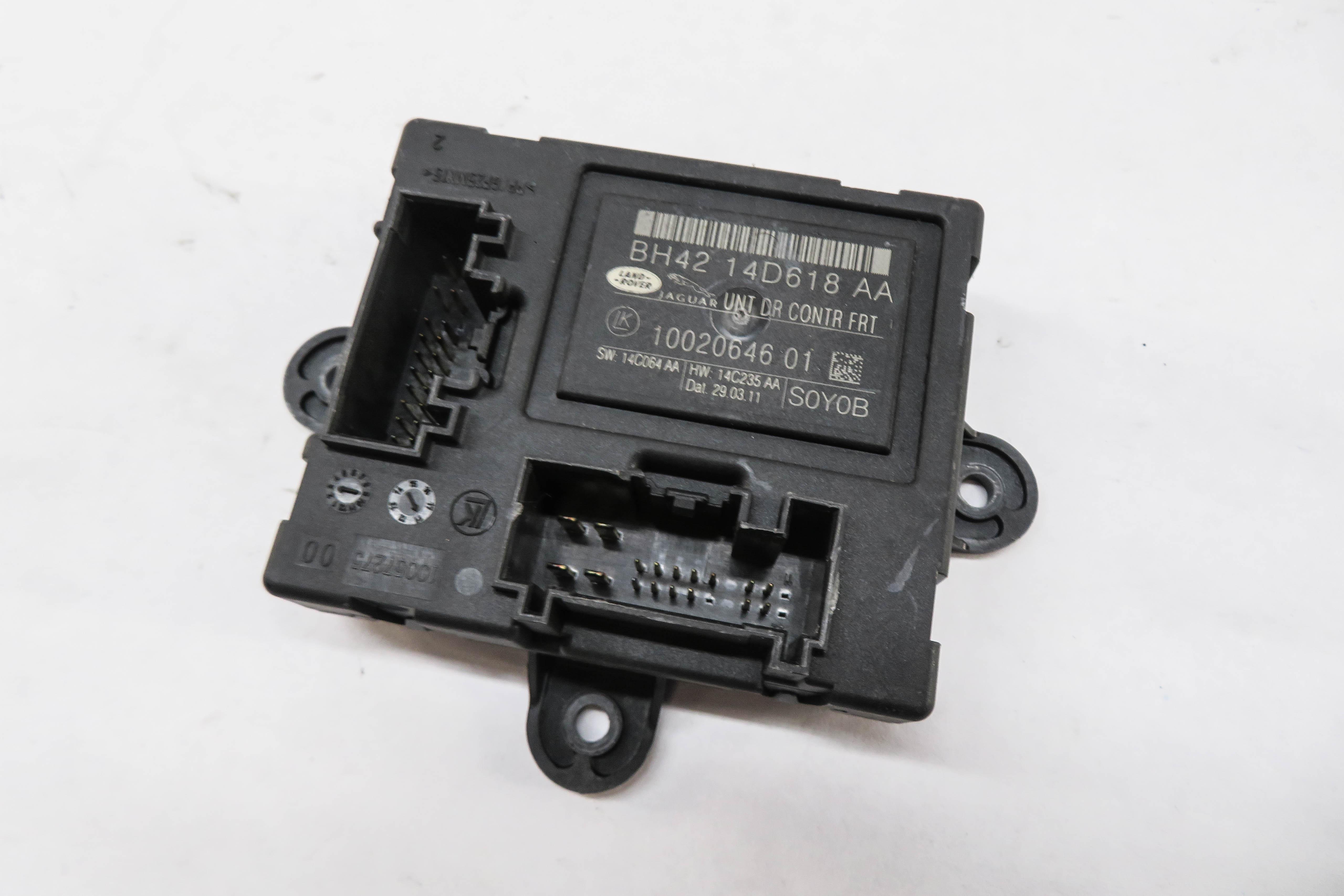 2010-2013 RANGE ROVER SPORT (L320) LEFT FRONT DRIVER DOOR CONTROL MODULE — exact item pictured