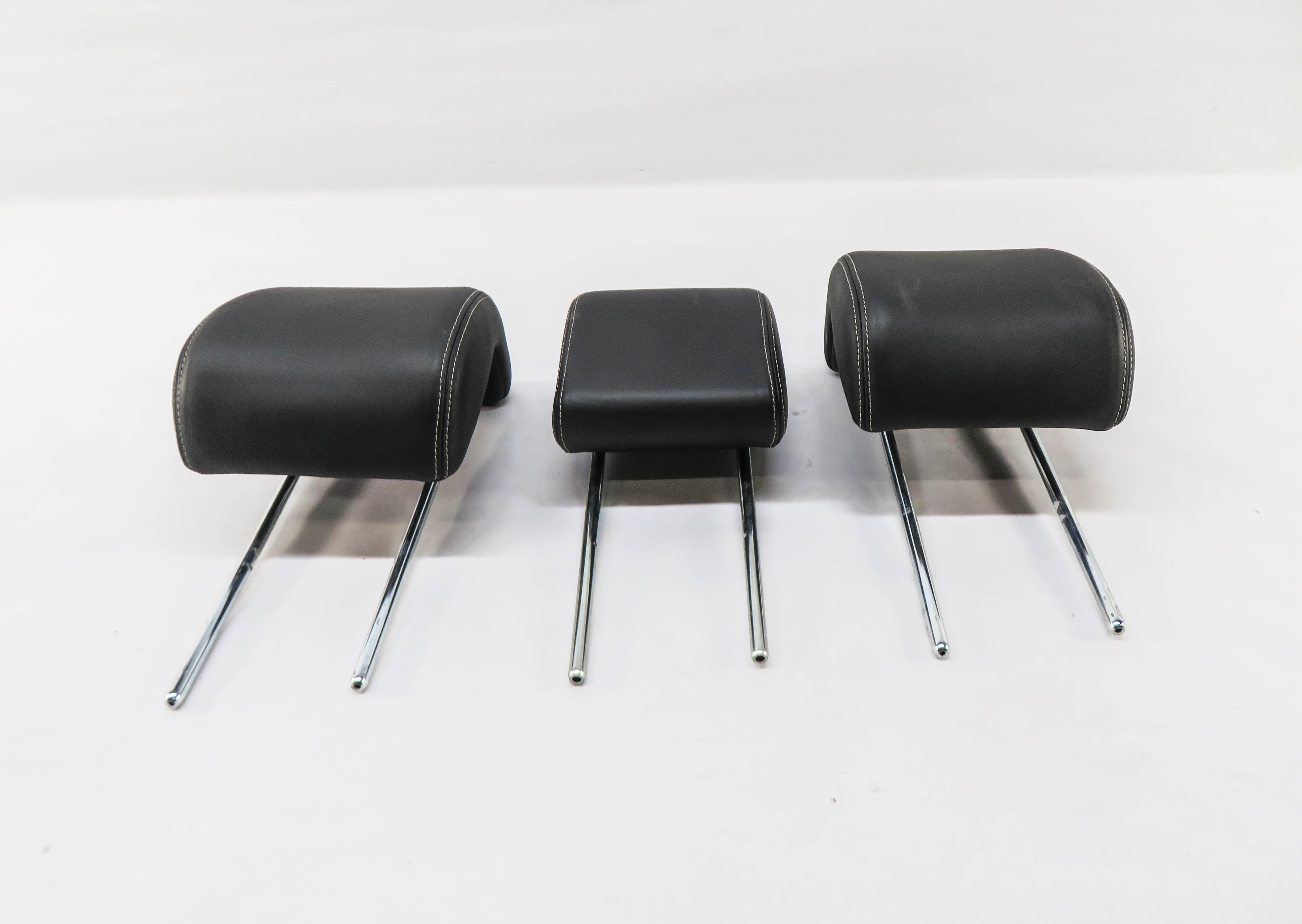 2011 RANGE ROVER SPORT (L320) FRONT LEFT & RIGHT SEAT ARMREST SET (BLACK) — exact item pictured
