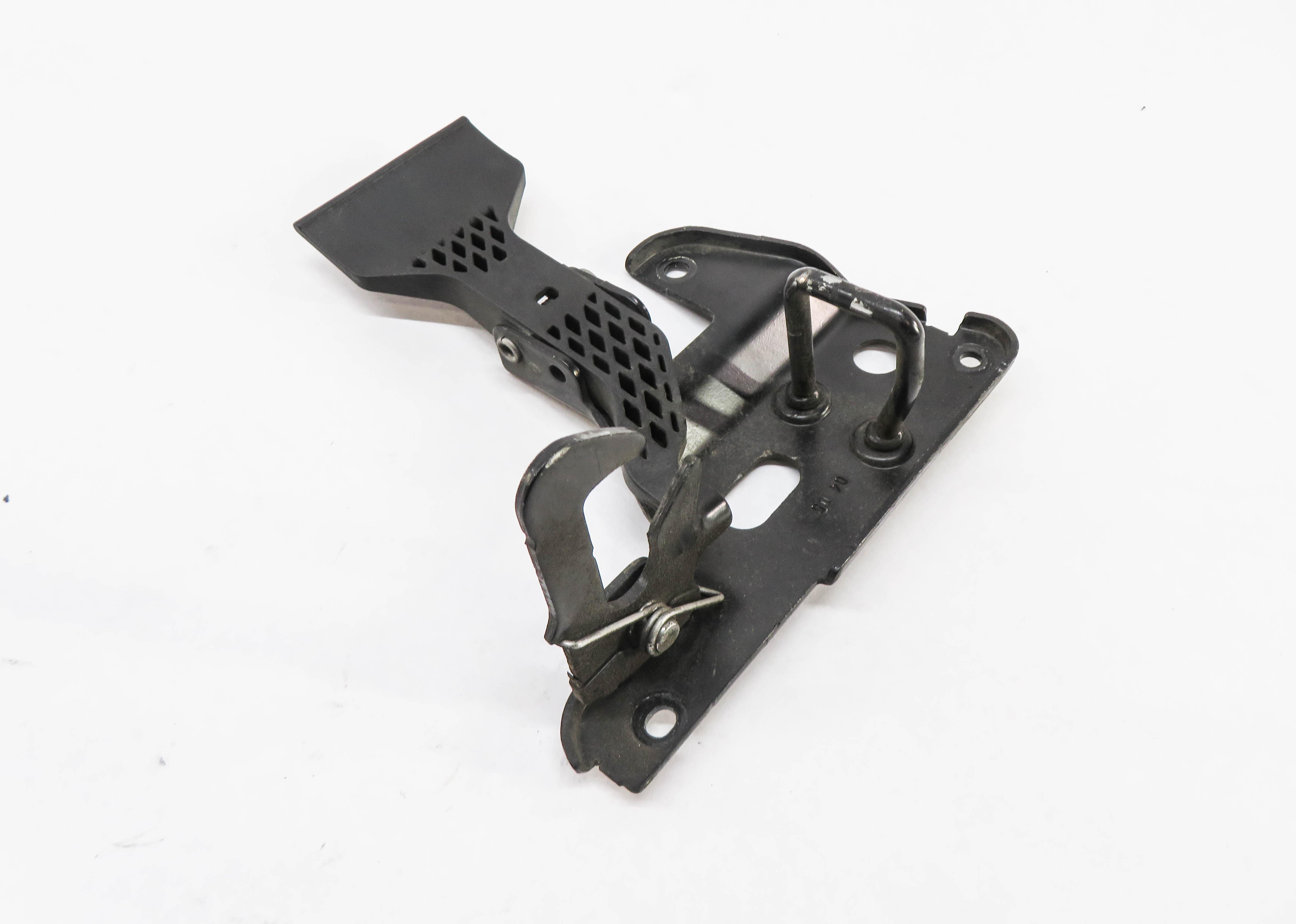 2005 AUDI S4 (B6 8E) FRONT HOOD SAFETY LATCH RELEASE LEVER — exact item pictured