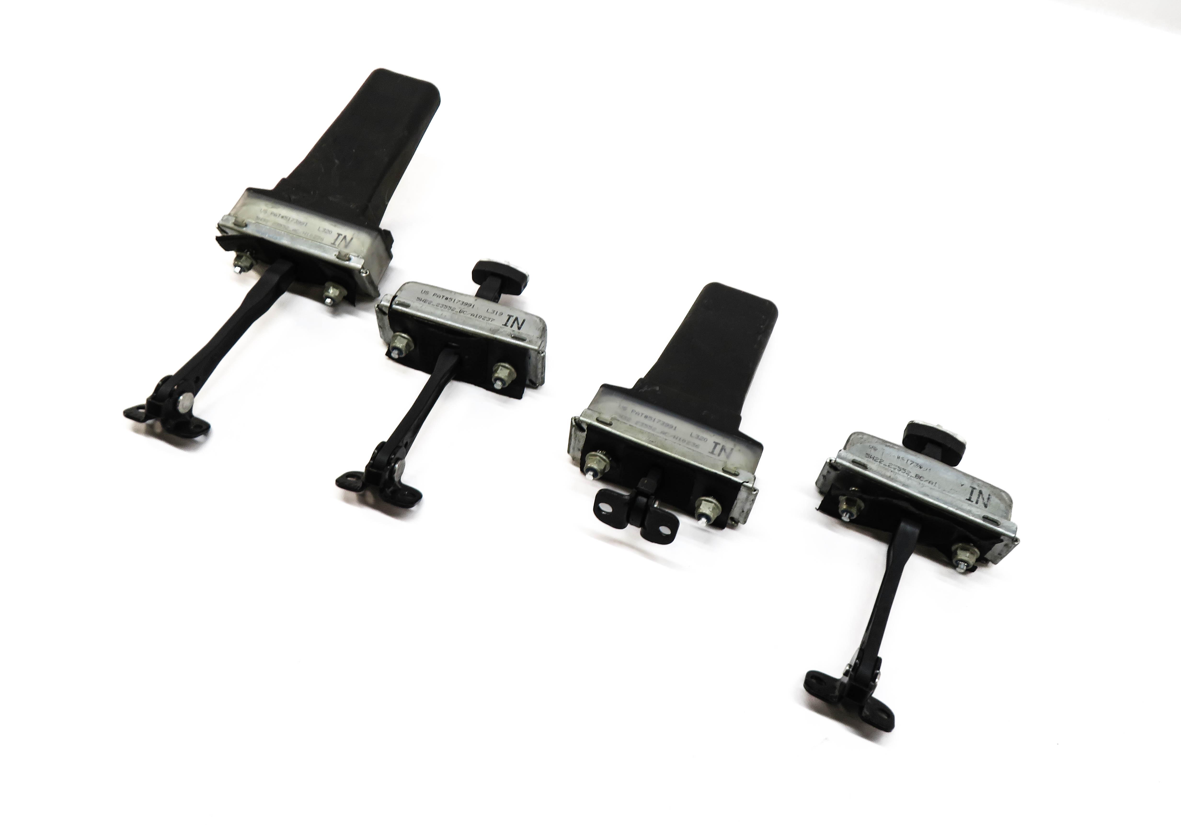2011 RANGE ROVER SPORT (L320) FRONT & REAR DOOR CHECK STOP DETENT HINGE SET-4 — exact item pictured