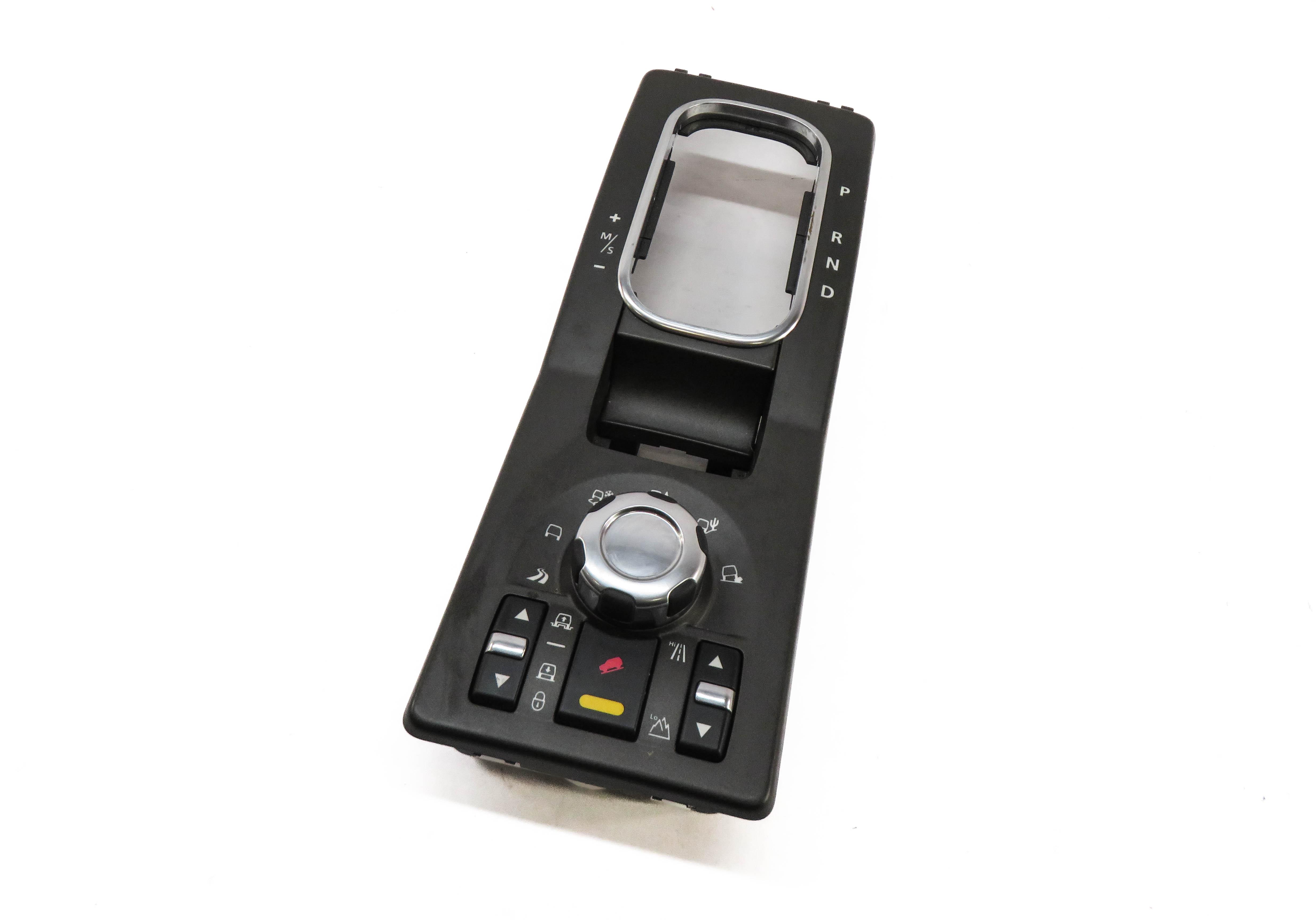 2011 RANGE ROVER SPORT (L320) TRANSMISSION GEAR SHIFTER TRIM w/ TERRAIN CONTROL — exact item pictured