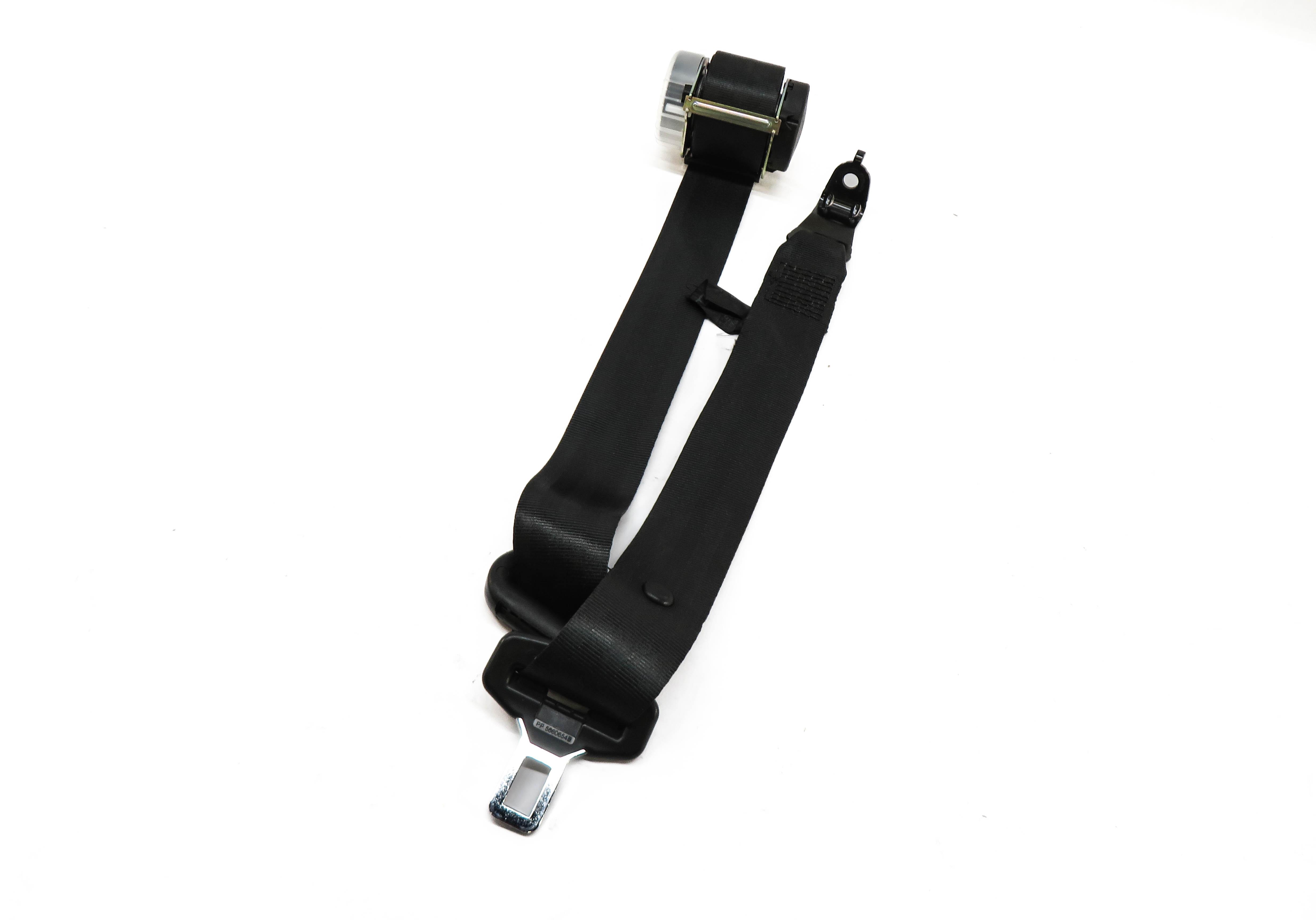 2011 RANGE ROVER SPORT (L320) REAR 2nd ROW SEAT LEFT SEATBELT RETRACTOR (BLACK) — exact item pictured
