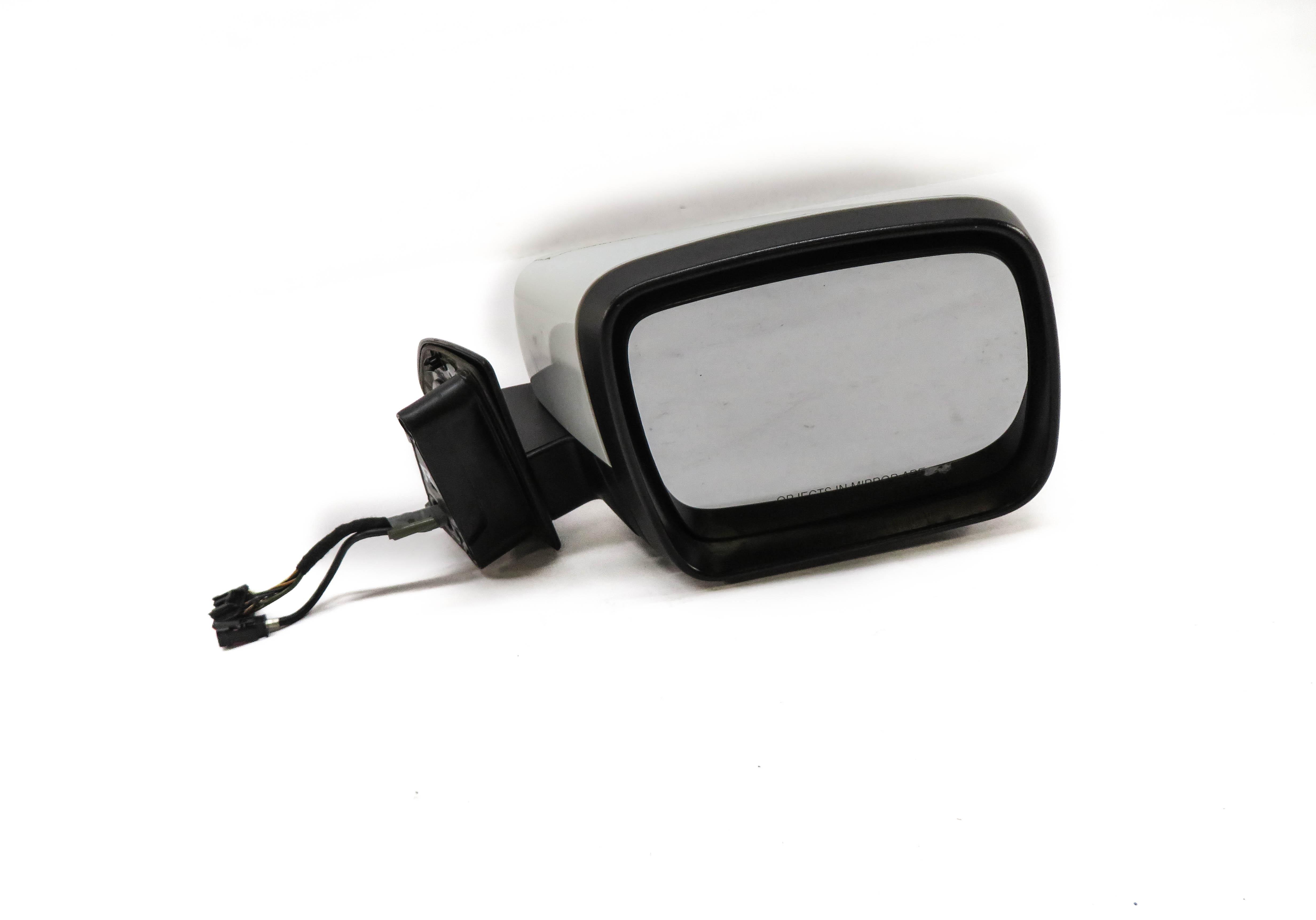 10-13 LR4 RANGE ROVER SPORT (L320) RIGHT P-FOLD MEM HEATED CAMERA MIRROR (WHITE) — exact item pictured