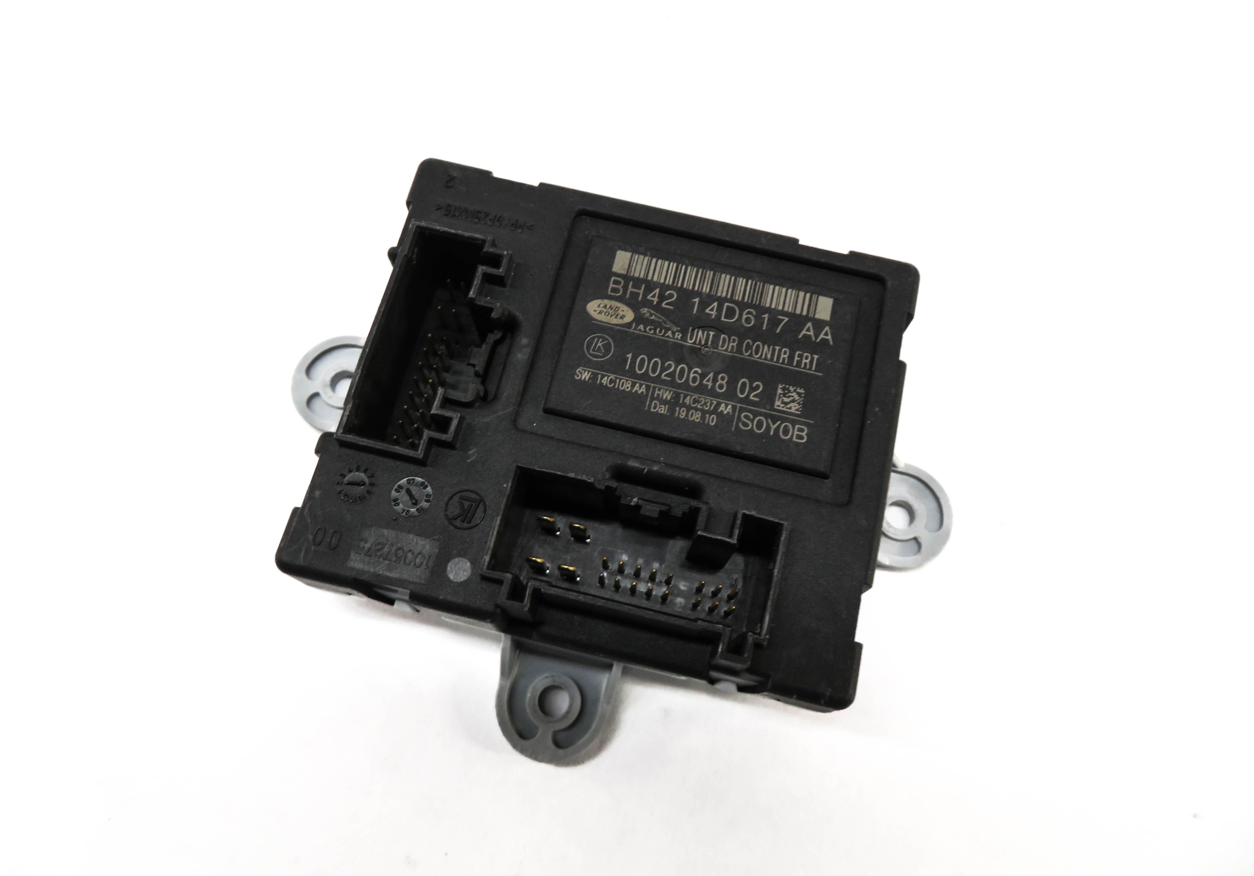 2010-2013 RANGE ROVER SPORT (L320) RIGHT FRONT PASSENGER DOOR CONTROL MODULE — exact item pictured
