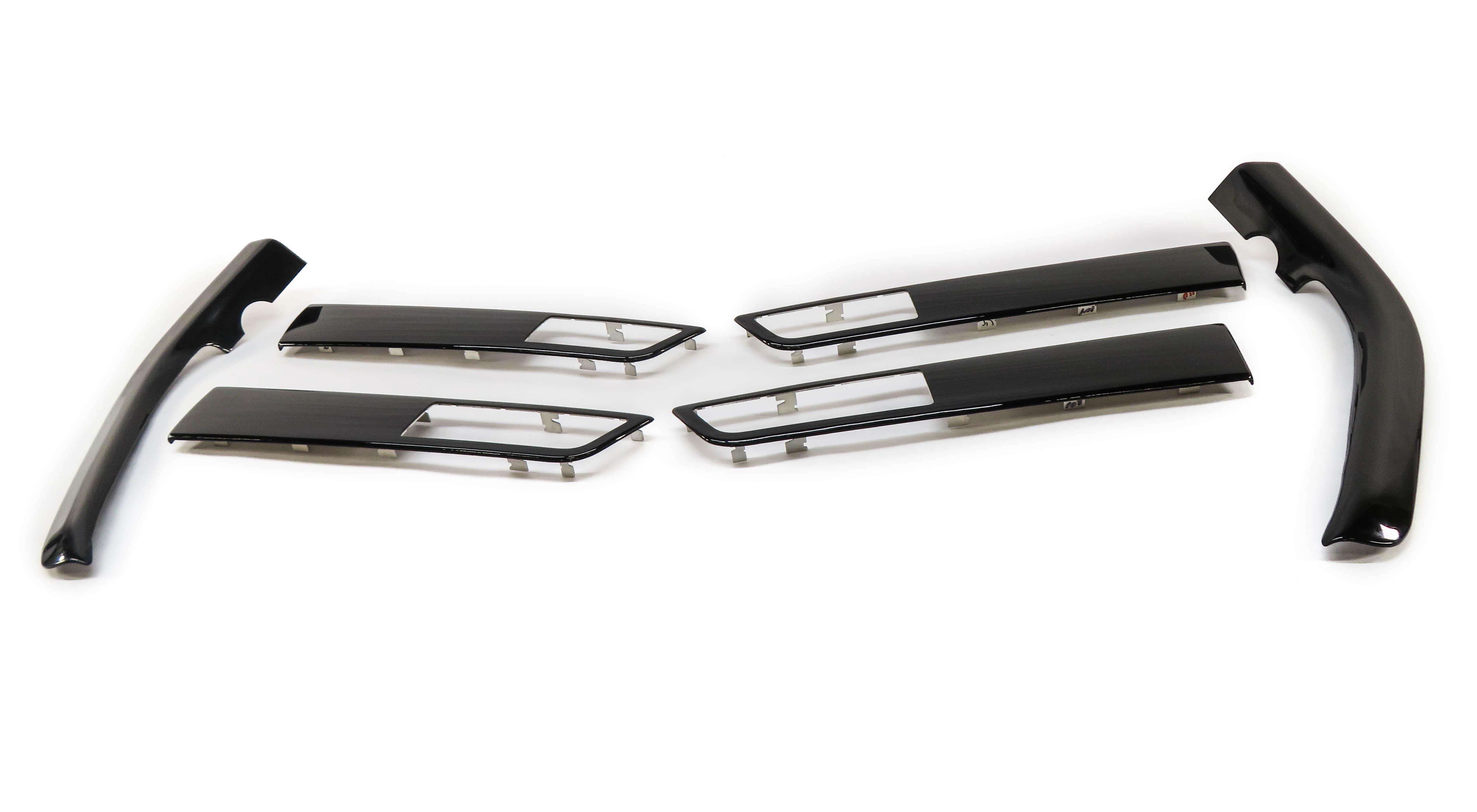11 RANGE ROVER SPORT (L320) FRONT REAR LEFT RIGHT TRIM SET (DARK WOOD) — exact item pictured