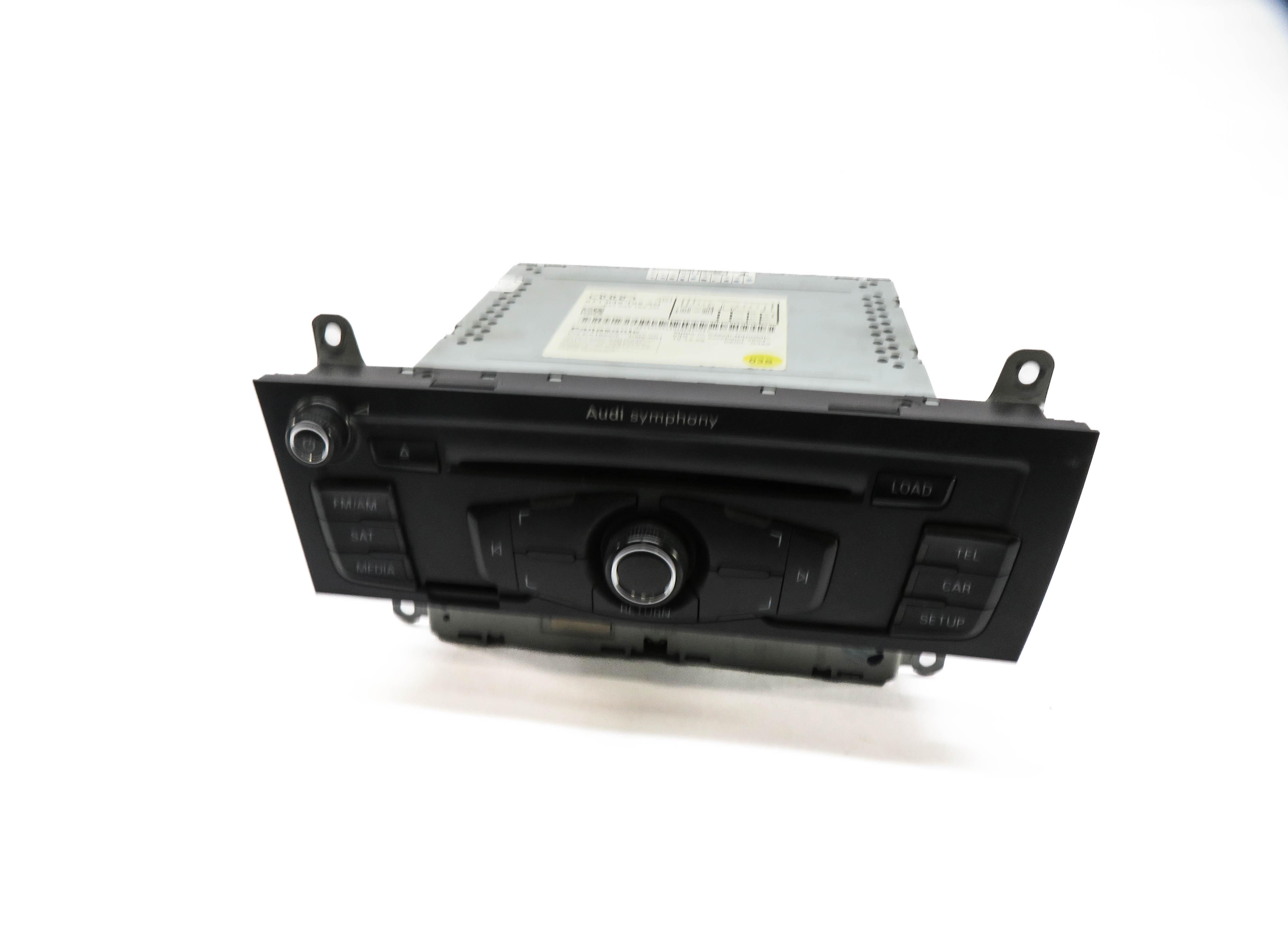 2009 AUDI A4 (B8 8K) AM/FM RADIO STEREO CD PLAYER STEREO RECEIVER — exact item pictured