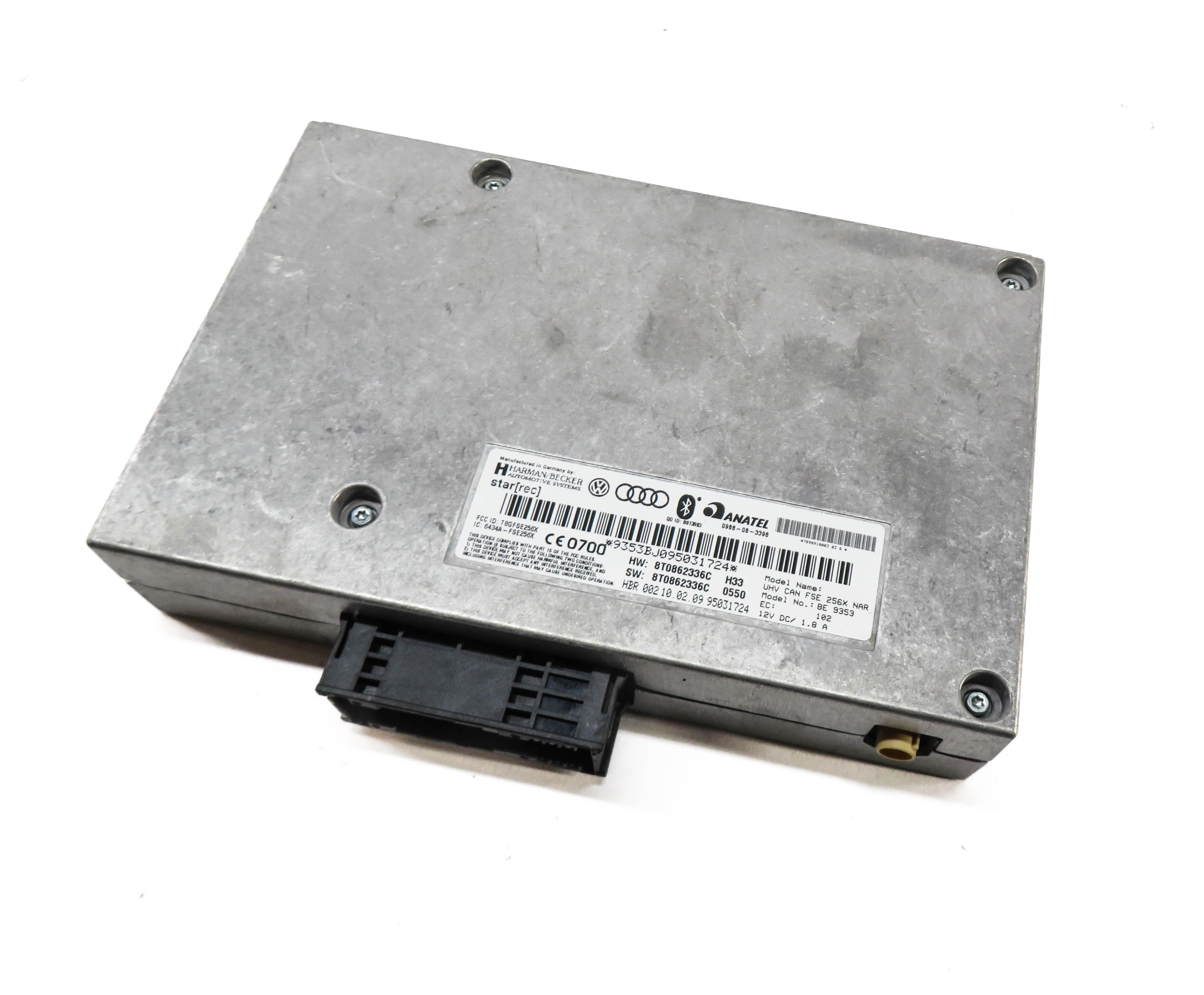 2009 AUDI A4 (B8 8K) BLUETOOTH TELEMATICS COMMUNICATION CONTROL MODULE — exact item pictured