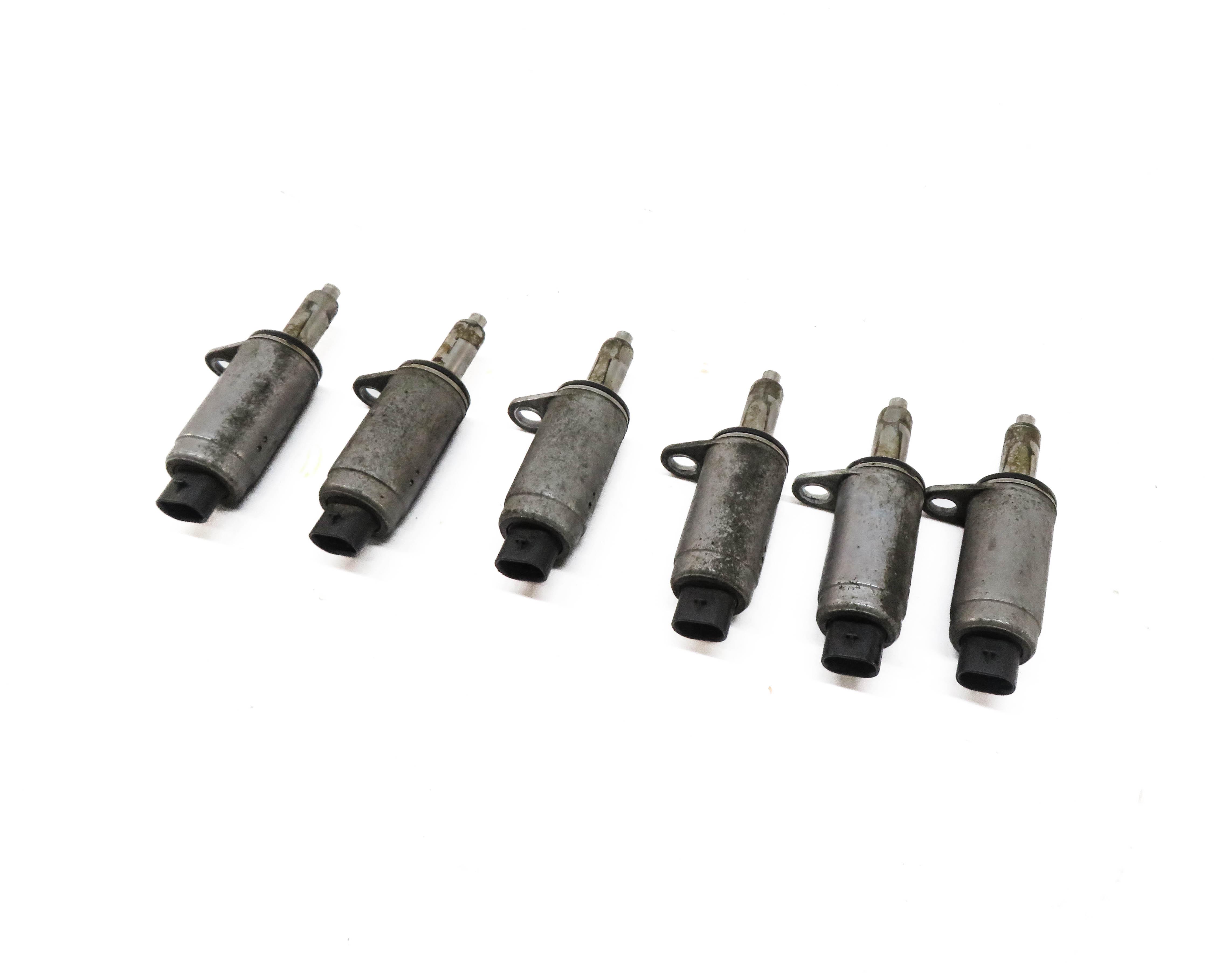 2009 AUDI A4 (B8 8K) 3.2L ENGINE CAMSHAFT ADJUSTER SOLENOID SET — exact item pictured