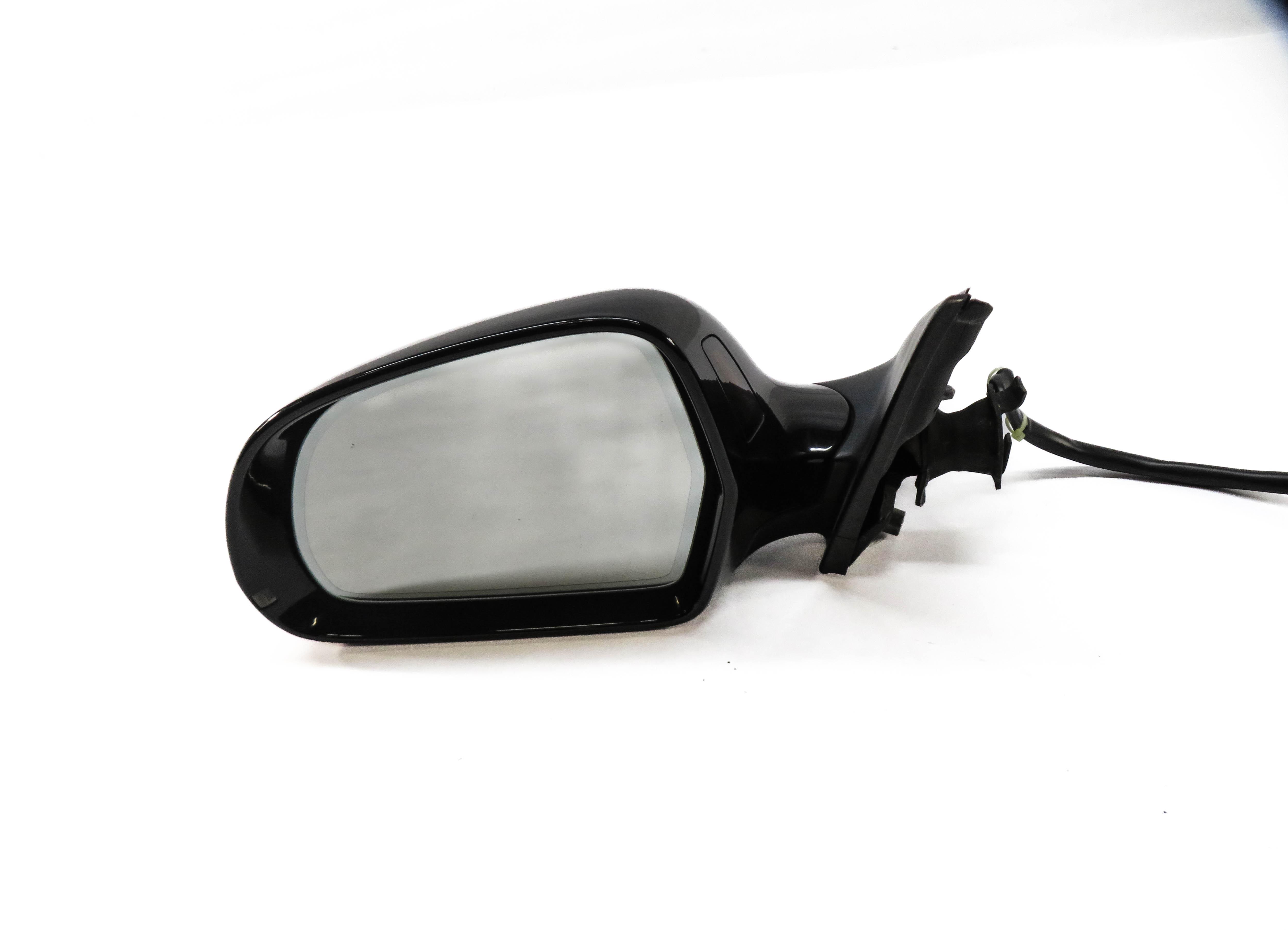 2009 AUDI A4 (B8 8K) SDN / WGN - LEFT HEATED MEMORY AUTODIM DOOR MIRROR (BLACK) — exact item pictured