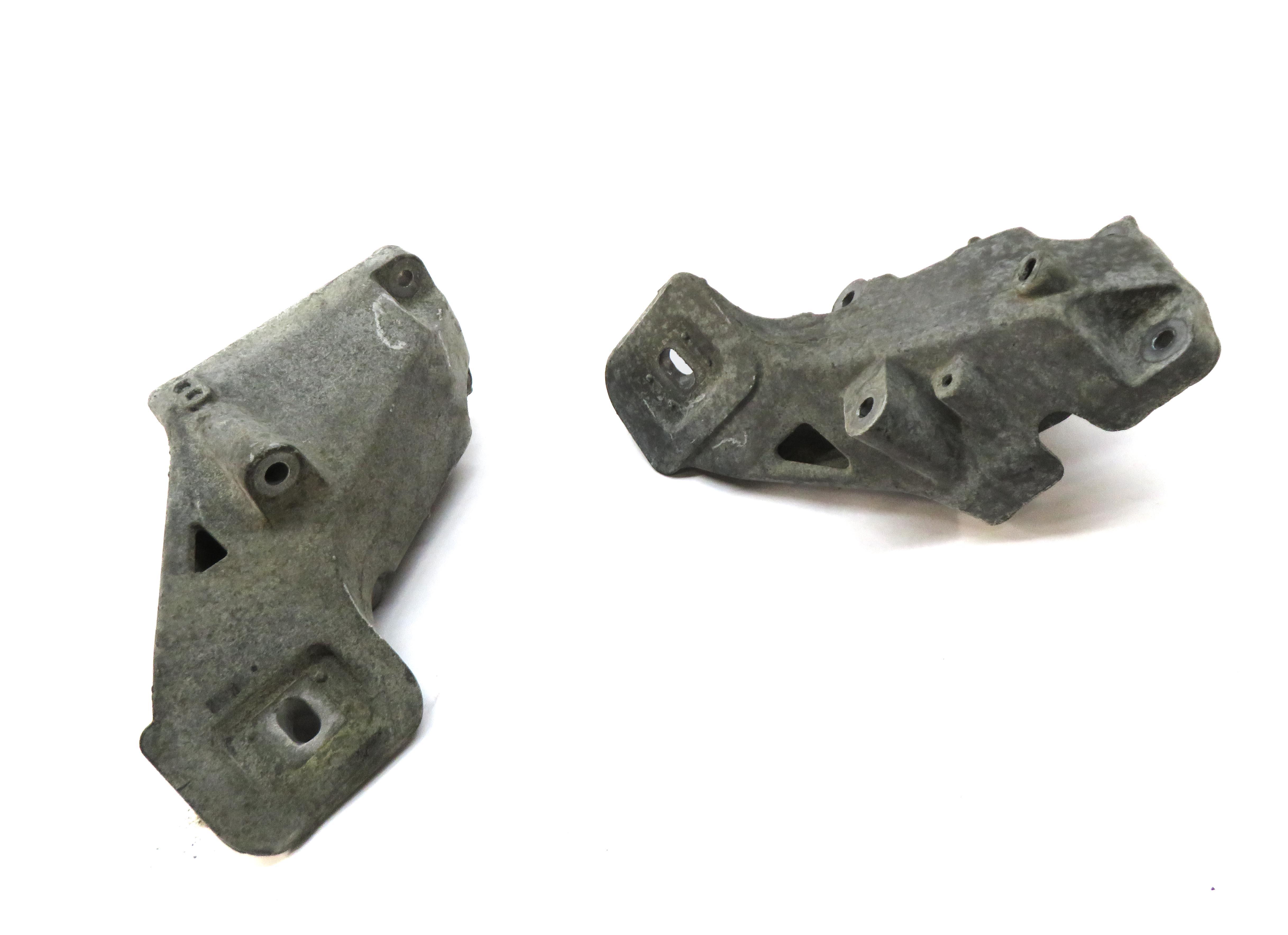 2012 LAND ROVER LR4 5.0L AJ133 ENGINE MOTOR MOUNT BRACKET SET OF 2 — exact item pictured