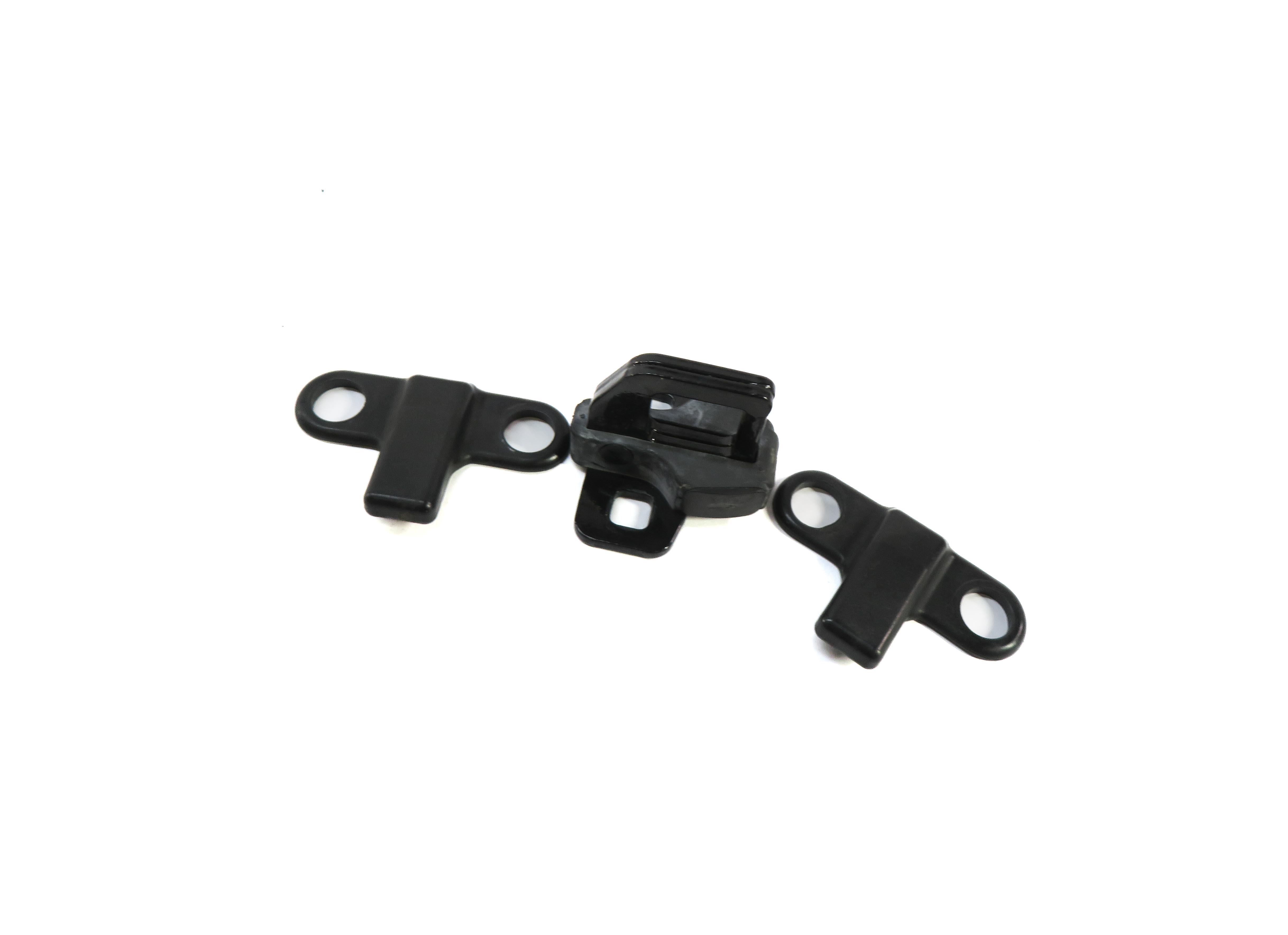 2012 LAND ROVER LR4 REAR TRUNK UPPER STRIKER PLATE HOOK PAD SET/3 — exact item pictured