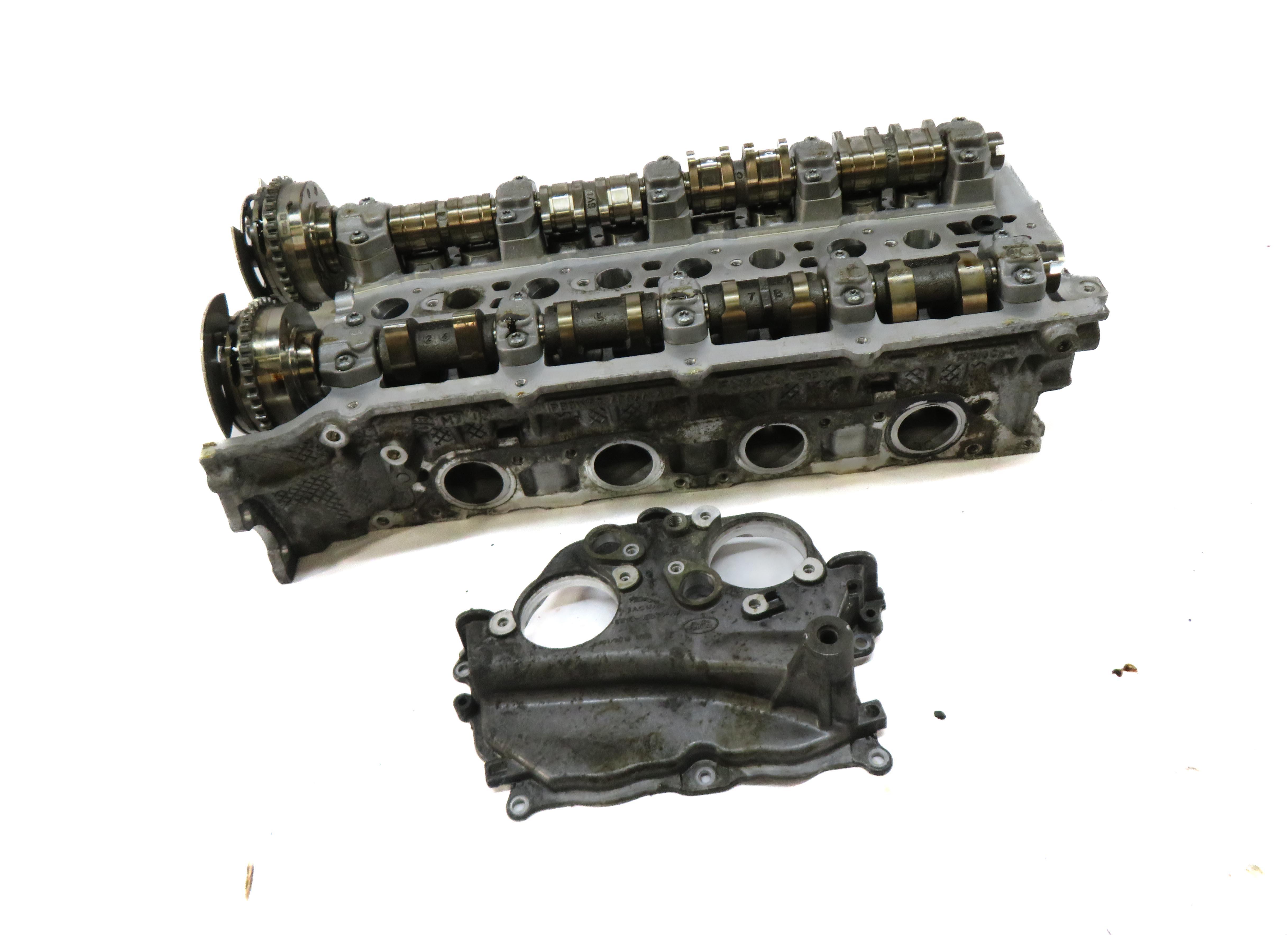 10-13 LR4 RANGE ROVER SPORT L320 L322 L405 5.0L ENGINE LEFT DRIVER CYLINDER HEAD — exact item pictured