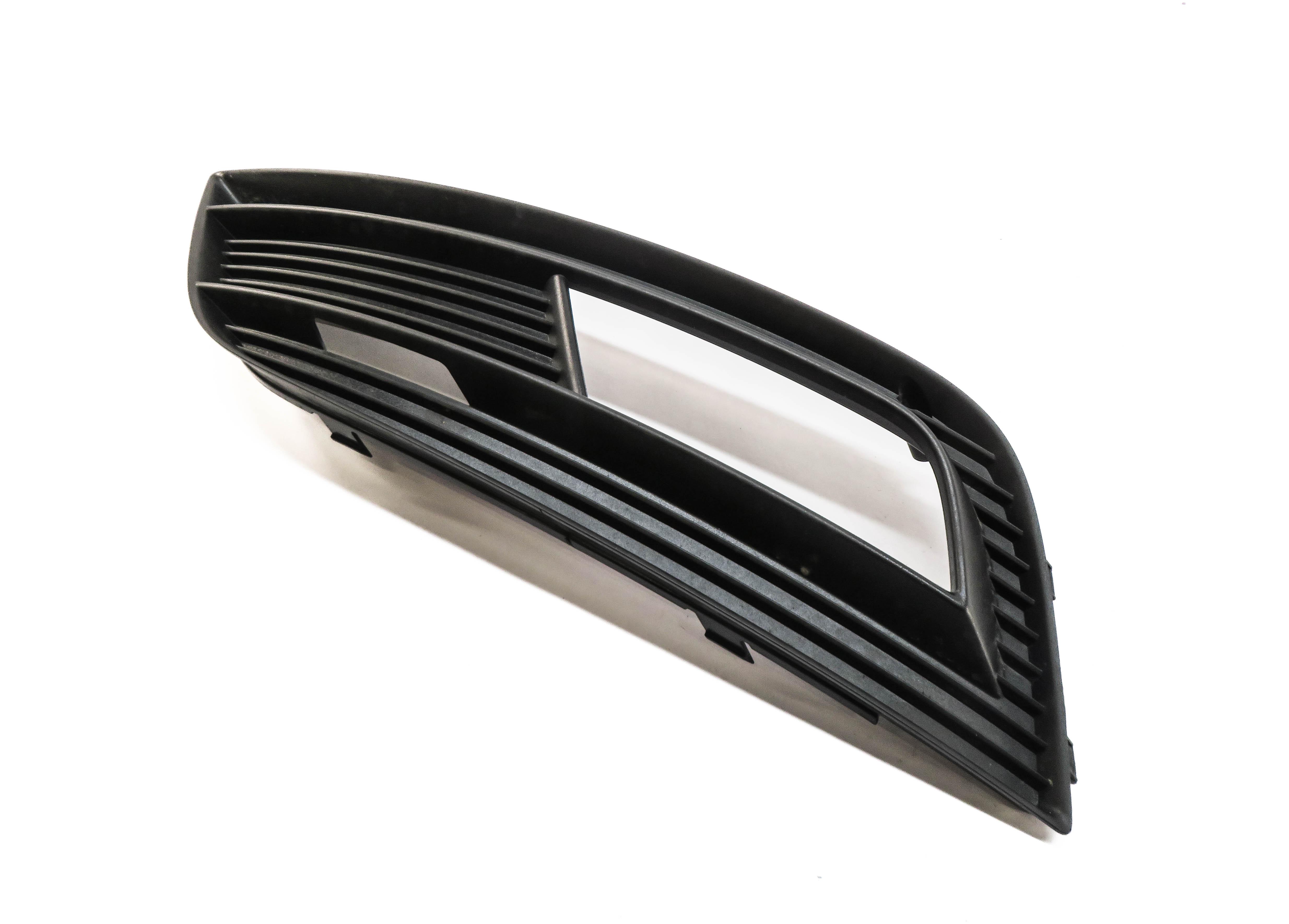 2013-2016 AUDI A4 (B8 8K) LEFT FRONT DRIVER FOGLIGHT GRILLE TRIM (BLACK) — exact item pictured