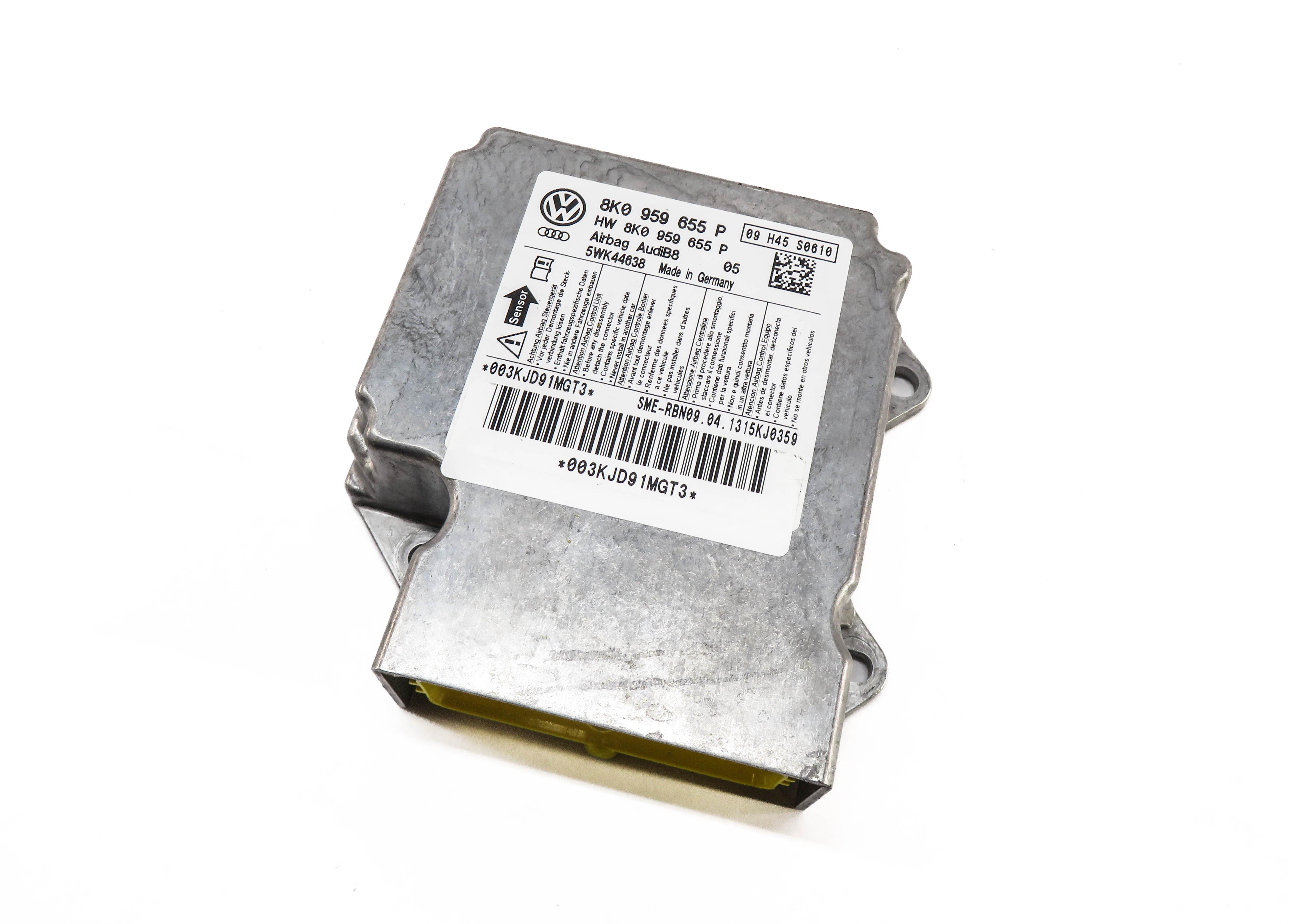 2013-2015 AUDI A4 A5 S4 S5 RS5 (B8 8K 8T) SRS BAG CONTROL MODULE — exact item pictured
