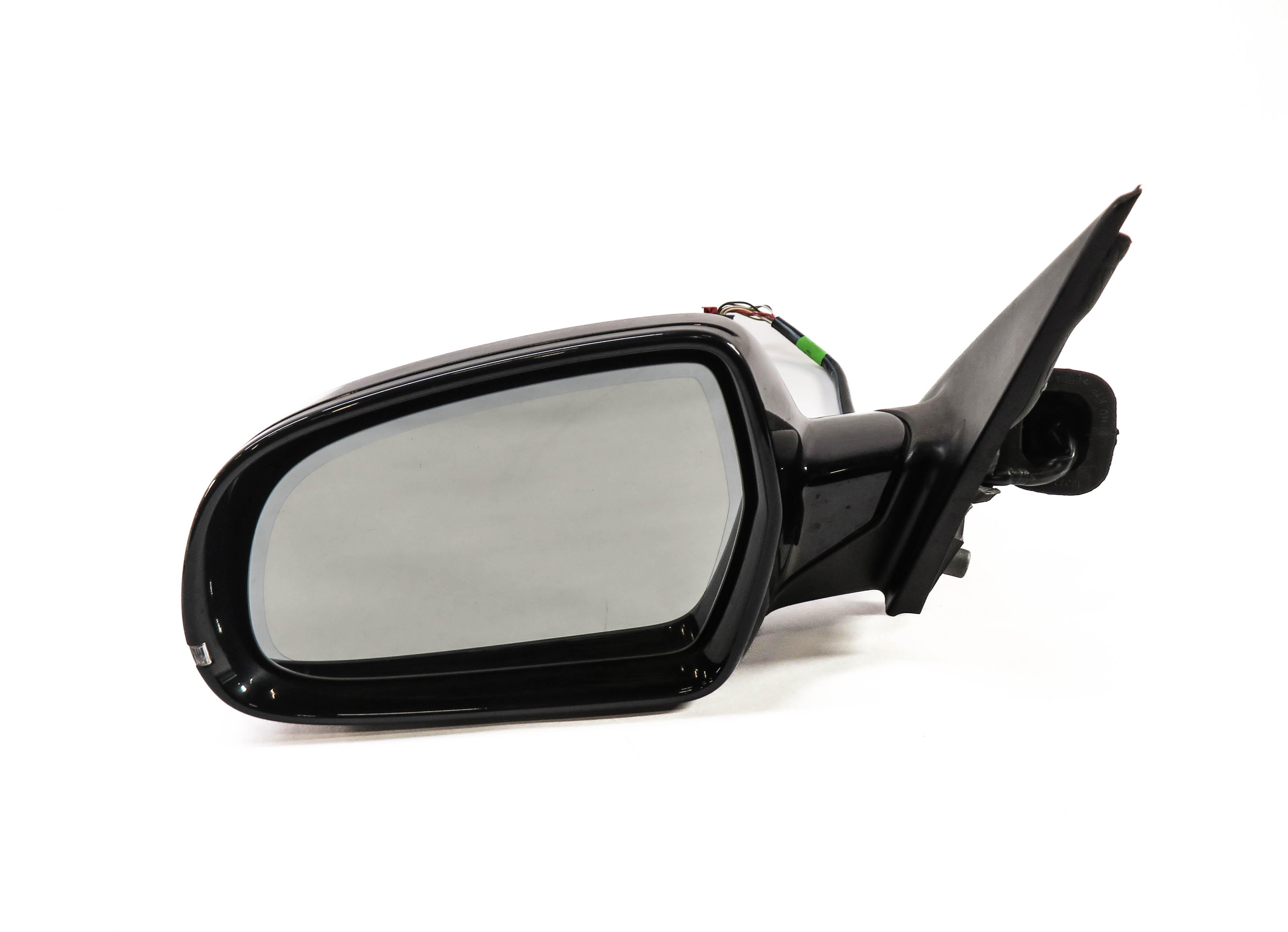 10-16 AUDI A4 (B8 8K) LEFT - HEATED AUTODIM MEMORY DOOR MIRROR (MOONLIGHT BLUE) — exact item pictured