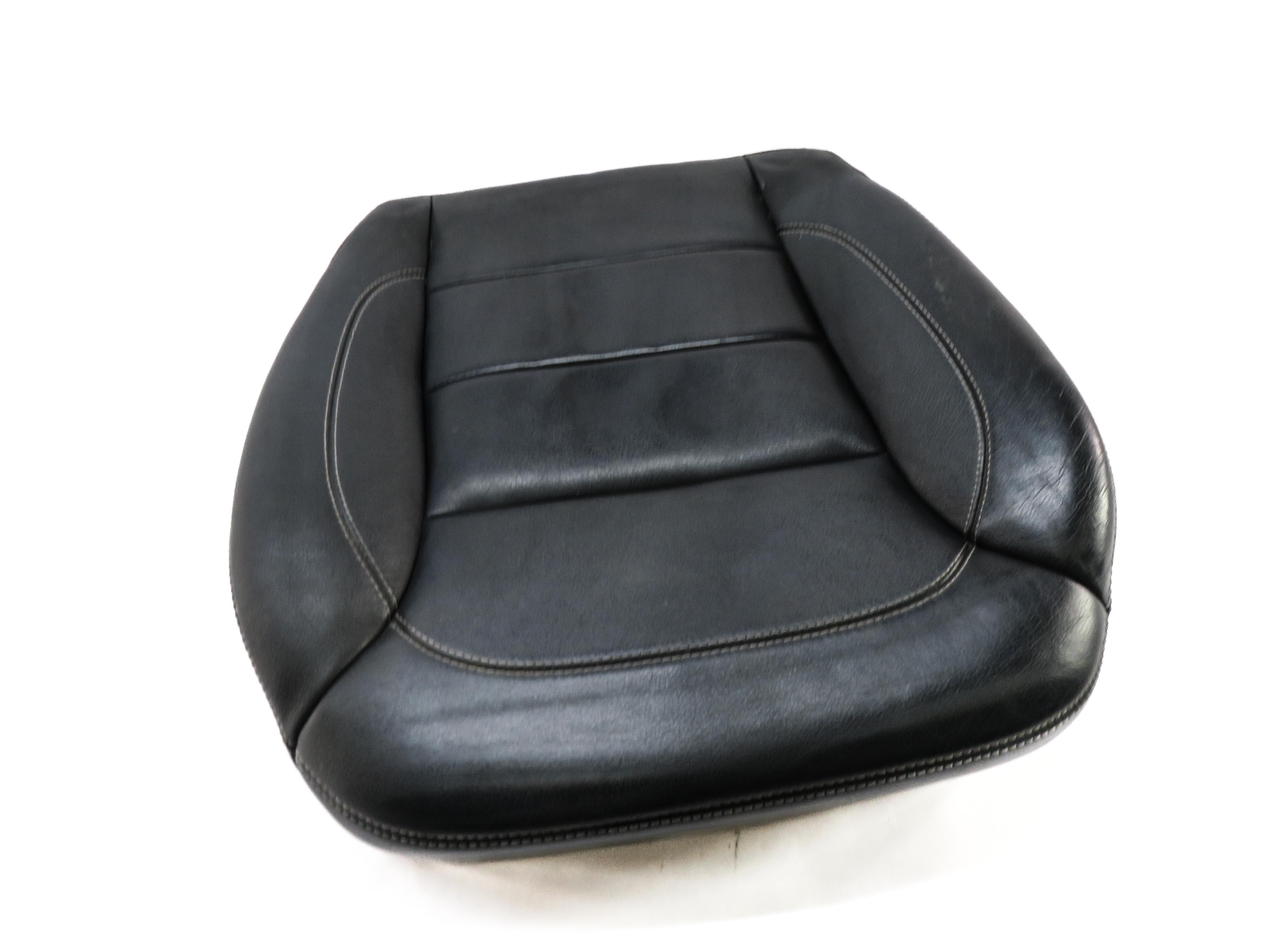 2014 MERCEDES GL450 (X166) DRIVER LOWER BOTTOM HEATED SEAT CUSHION (BLACK) — exact item pictured