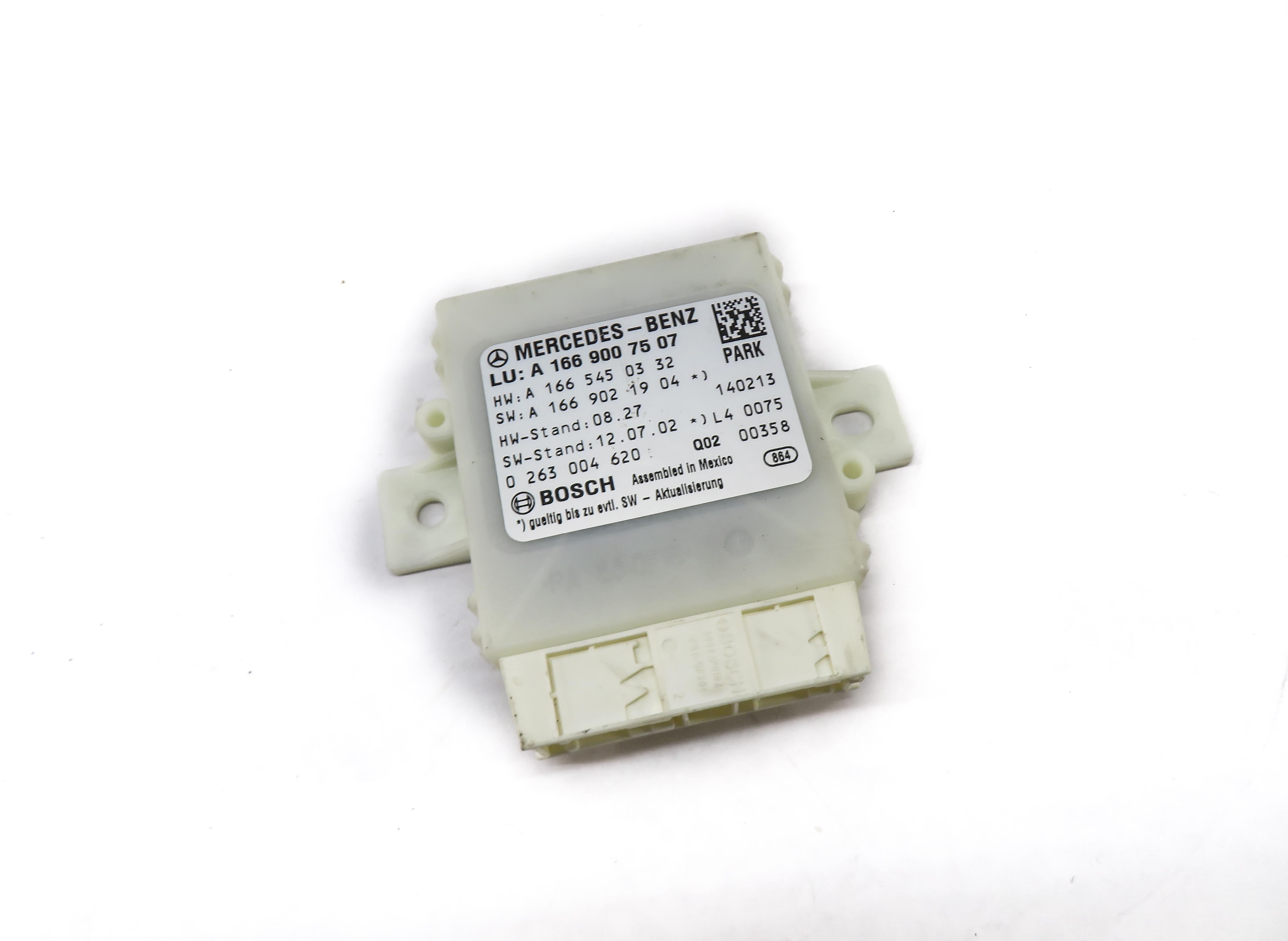 2013-2016 MERCEDES GL340 GL450 GL550 ML350 ML550 (W166 X166) PDC CONTROL MODULE — exact item pictured