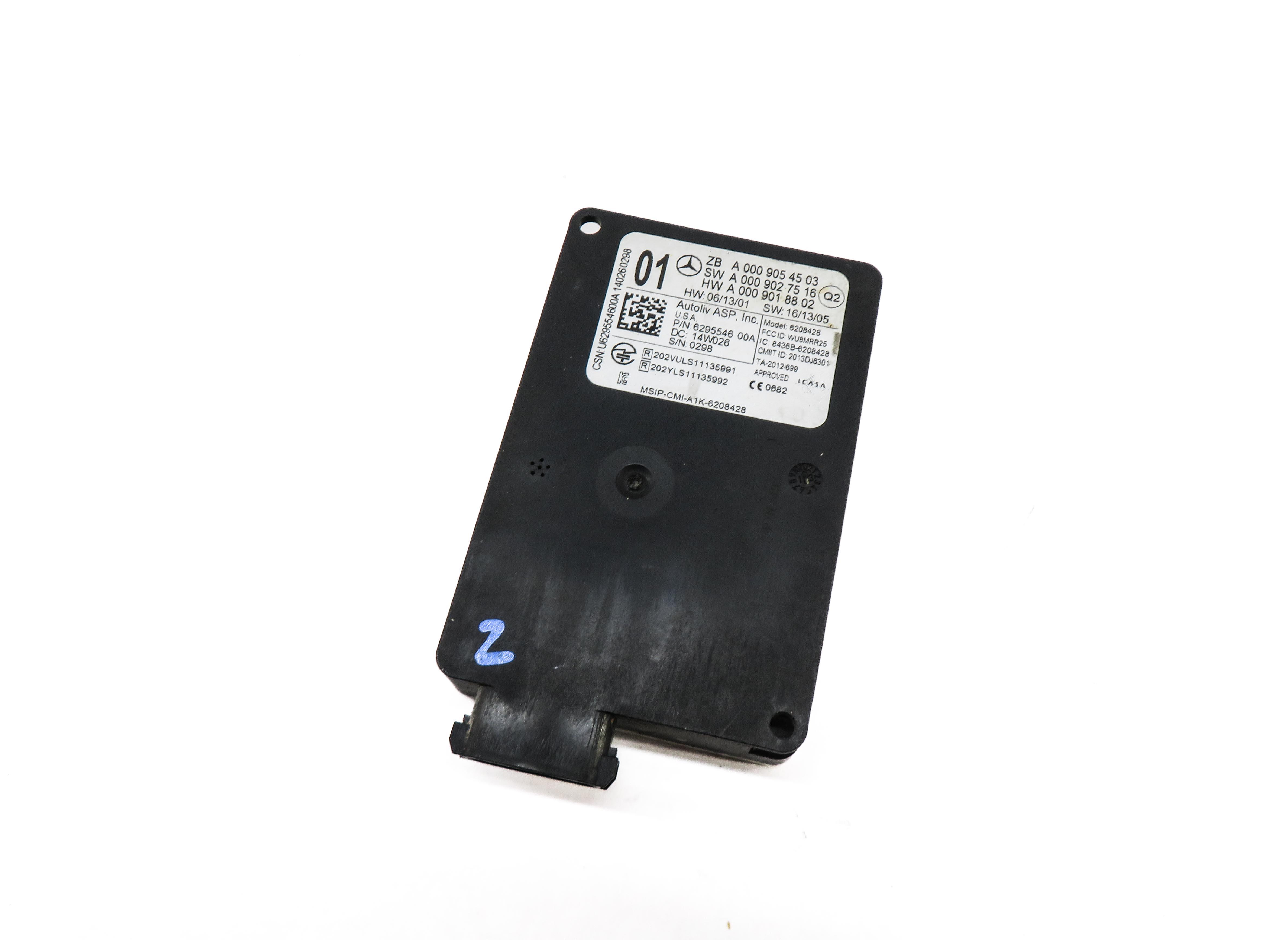 2014 MERCEDES GL350 GL450 GL550 GL63 CLS550 (C218 X166) BLIND SPOT RADAR MODULE — exact item pictured