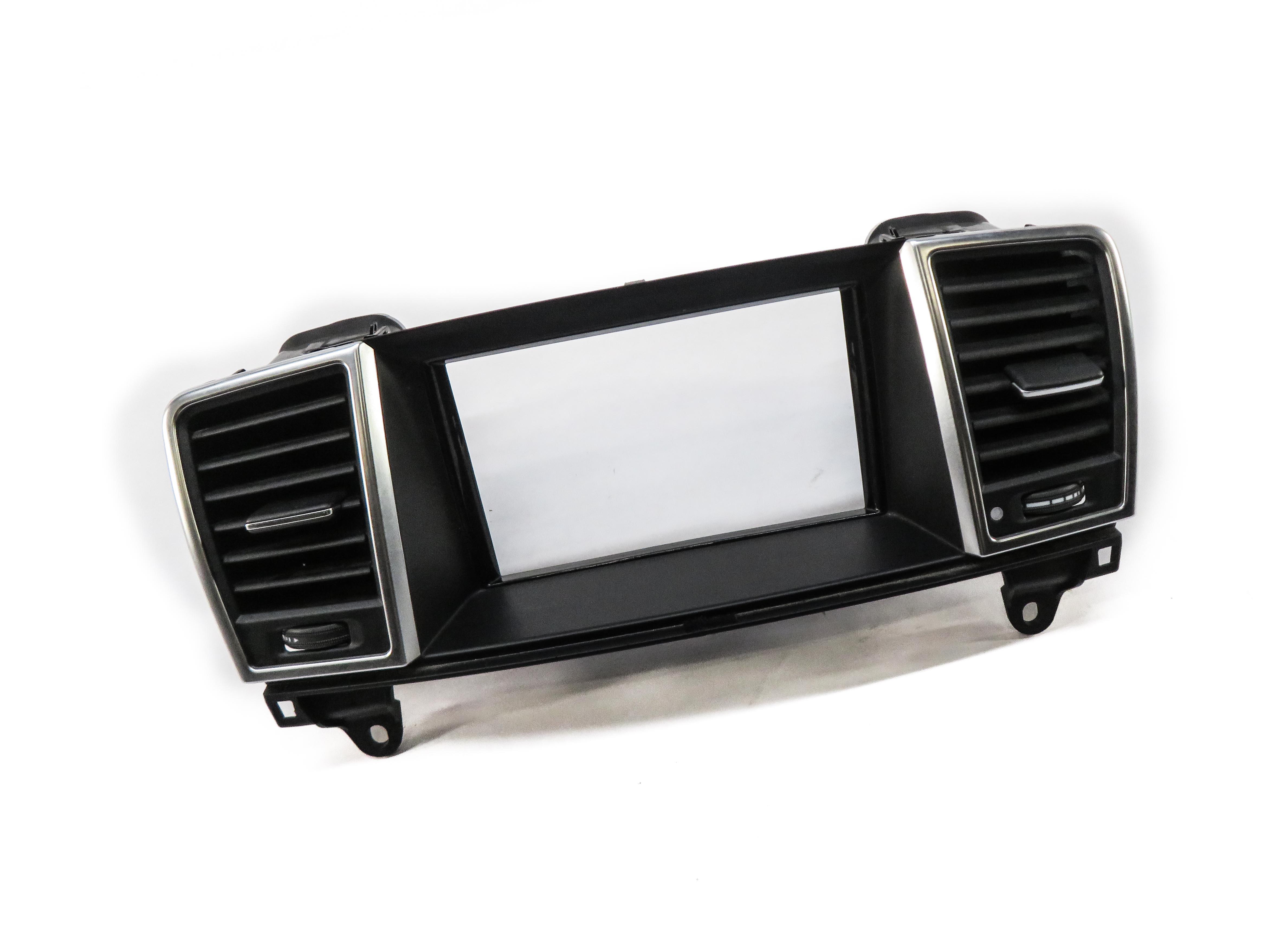2014 MERCEDES GL450 (X166) FRONT CENTER DASH HEATER A/C AIR VENT SET w/ TRIM — exact item pictured