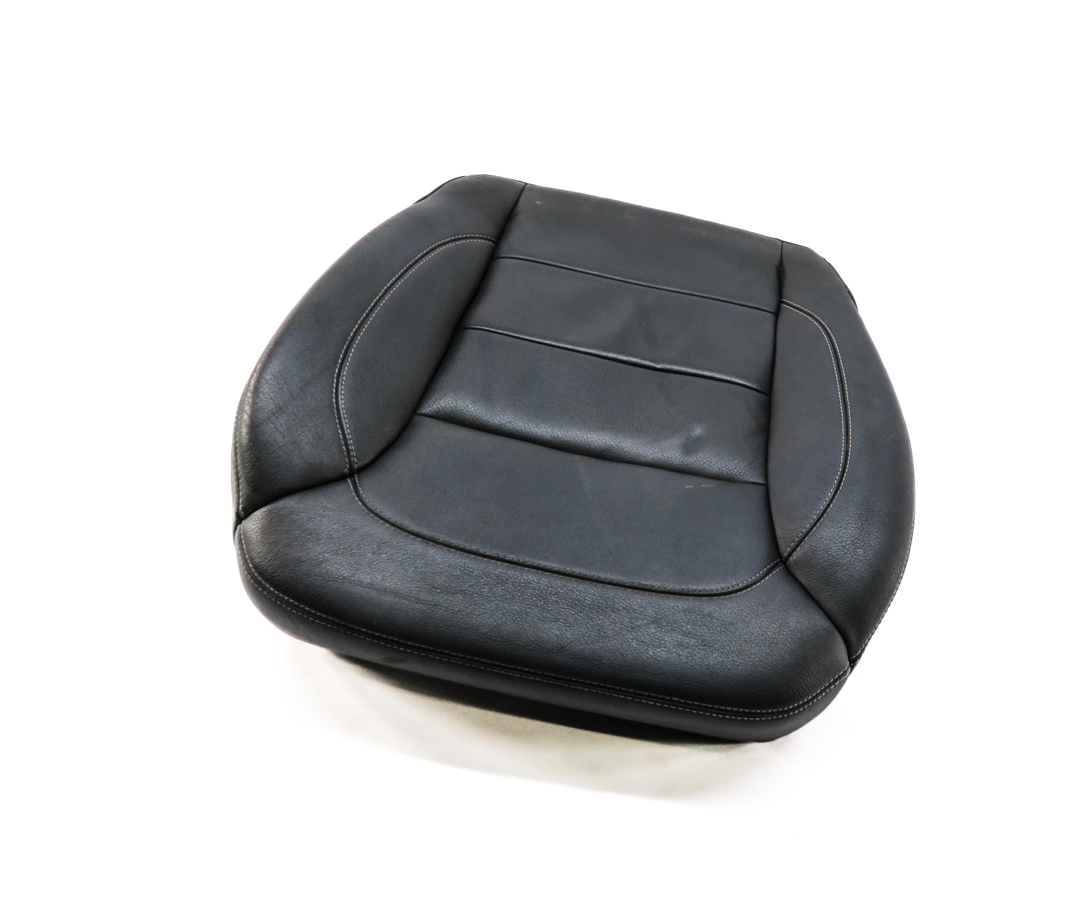 2014 MERCEDES GL450 (X166) PASSENGER LOWER BOTTOM HEATED SEAT CUSHION (BLACK) — exact item pictured