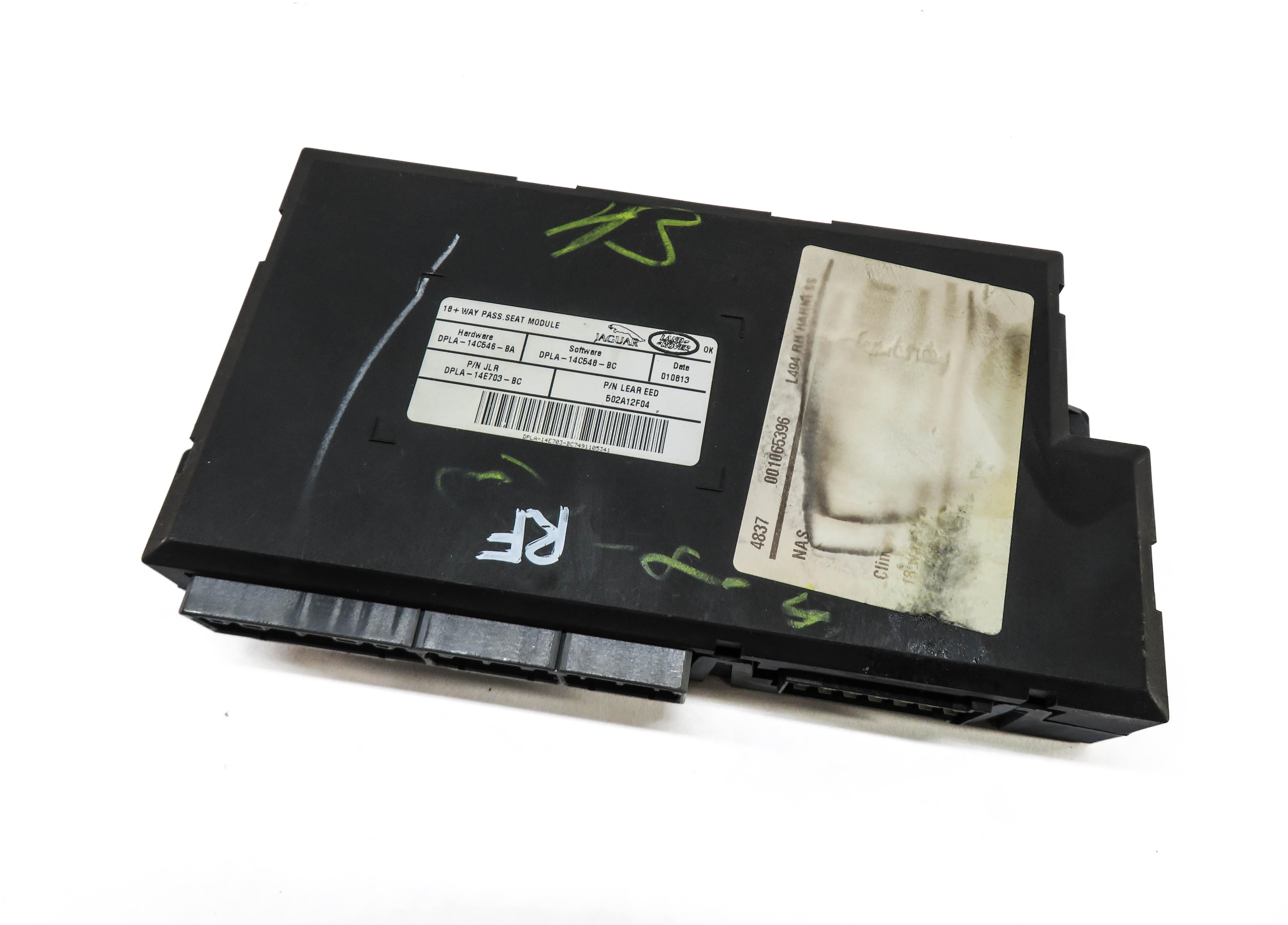 2014 RANGE ROVER SPORT (L494) RIGHT FRONT PASSENGER SEAT CONTROL MODULE — exact item pictured