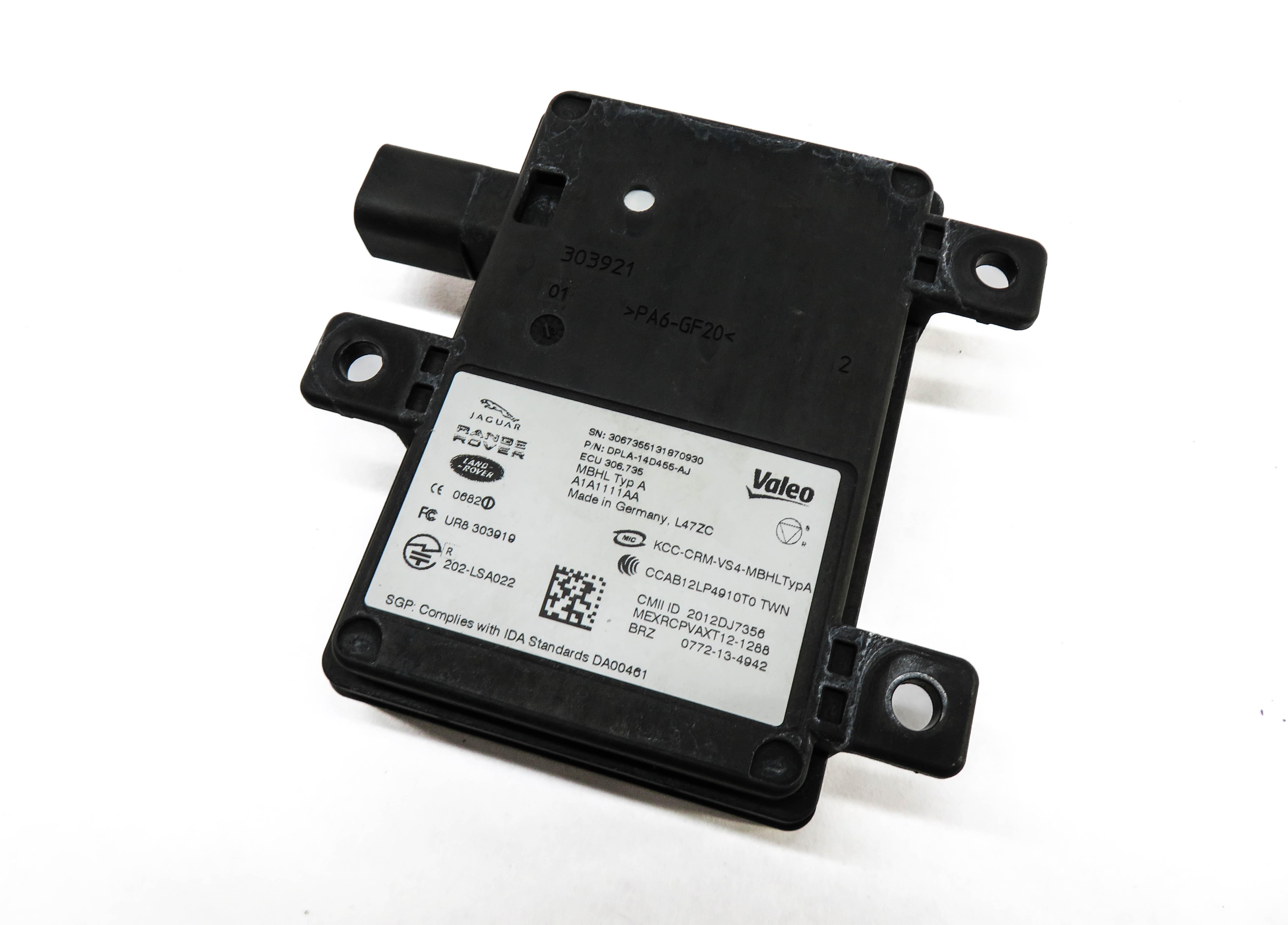 2014 RANGE ROVER SPORT (L494) BLIND SPOT RADAR CONTROL MODULE — exact item pictured